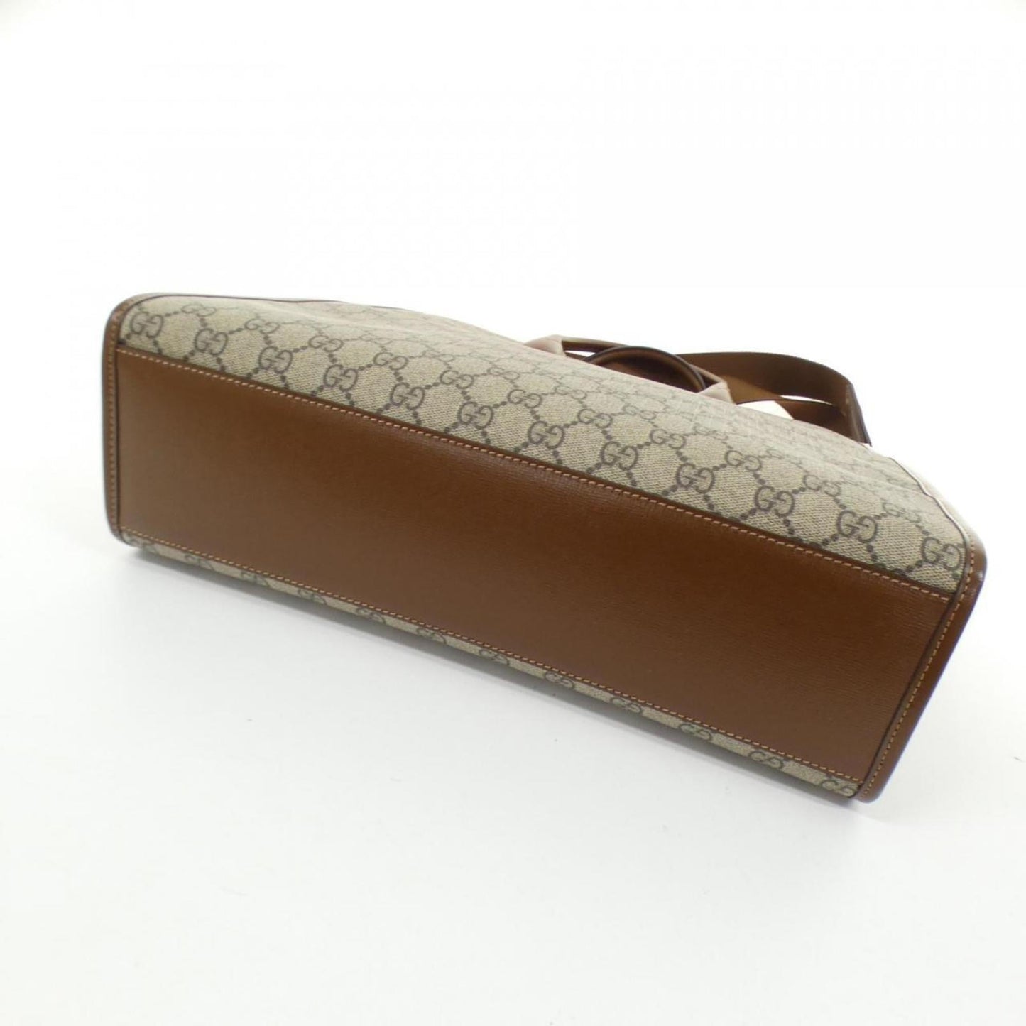 Gucci Beige Brown Gg Supreme Handbag ( )