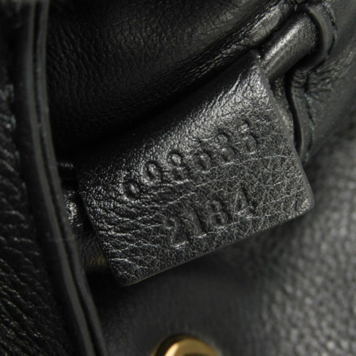 Gucci Black Leather Shoulder Bag ( )