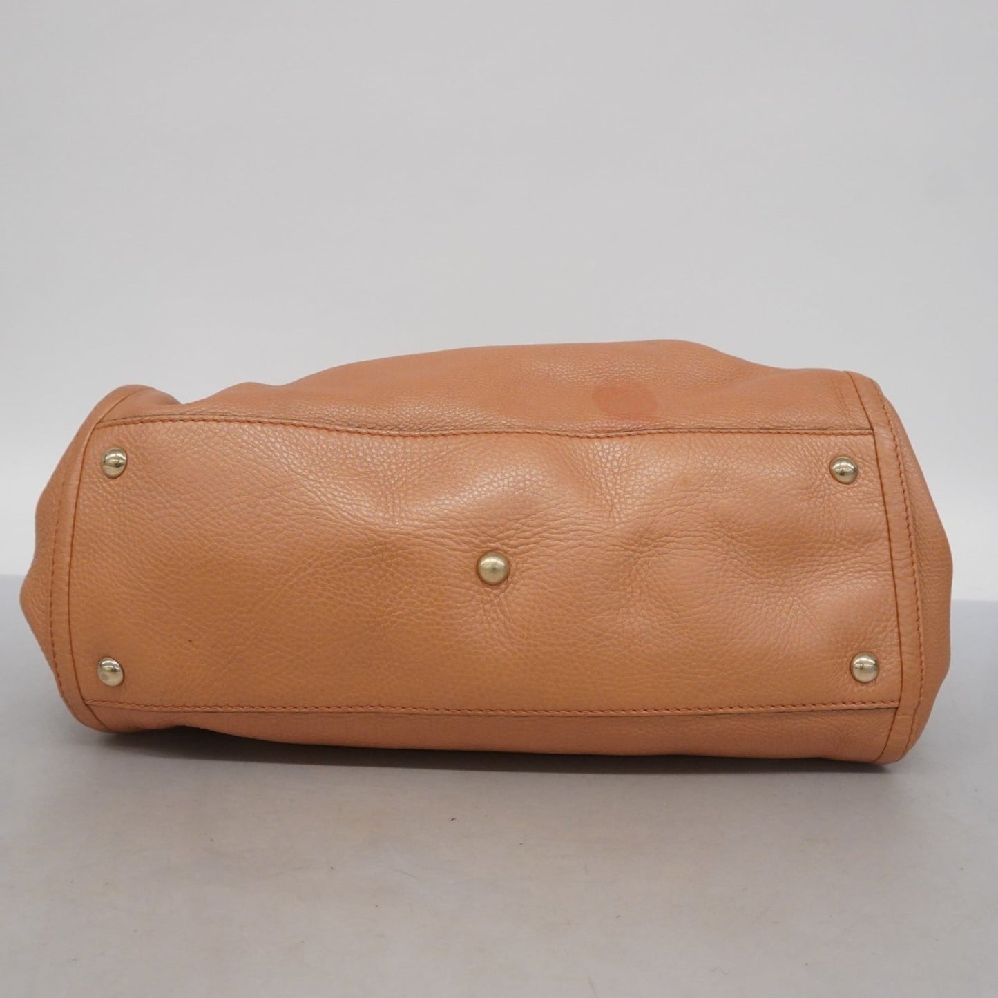 Gucci Orange Leather Tote Bag ( )