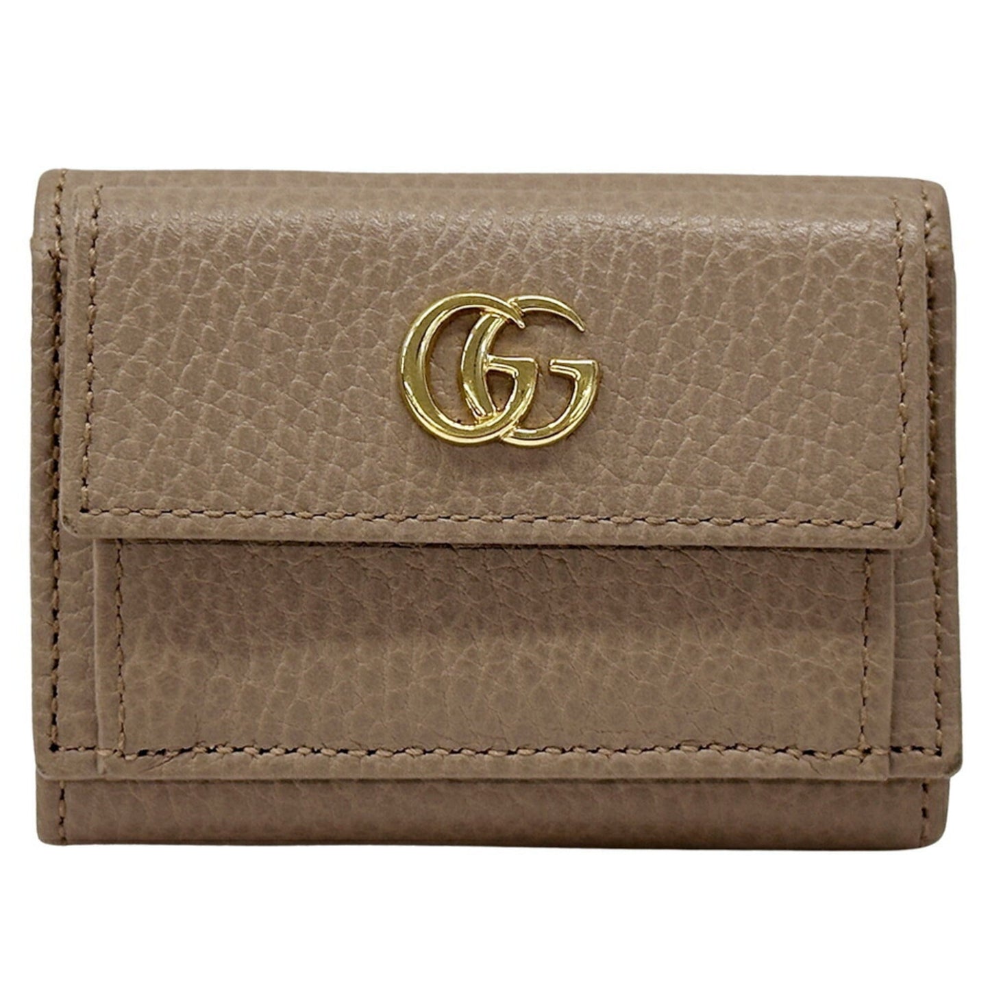 Gucci Pink Leather Wallet (Tri-Fold) ( )