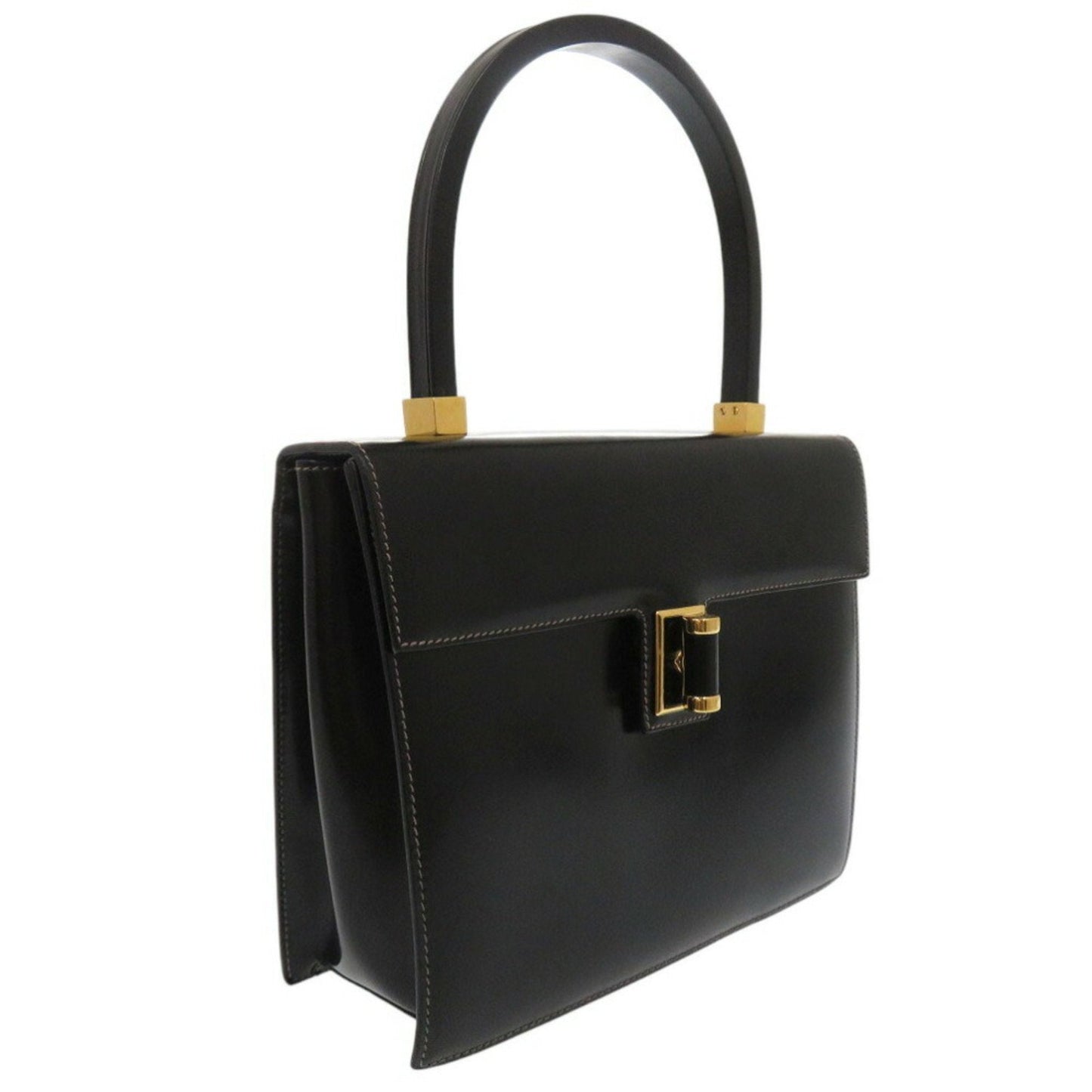 Gucci Black Leather Handbag ( )