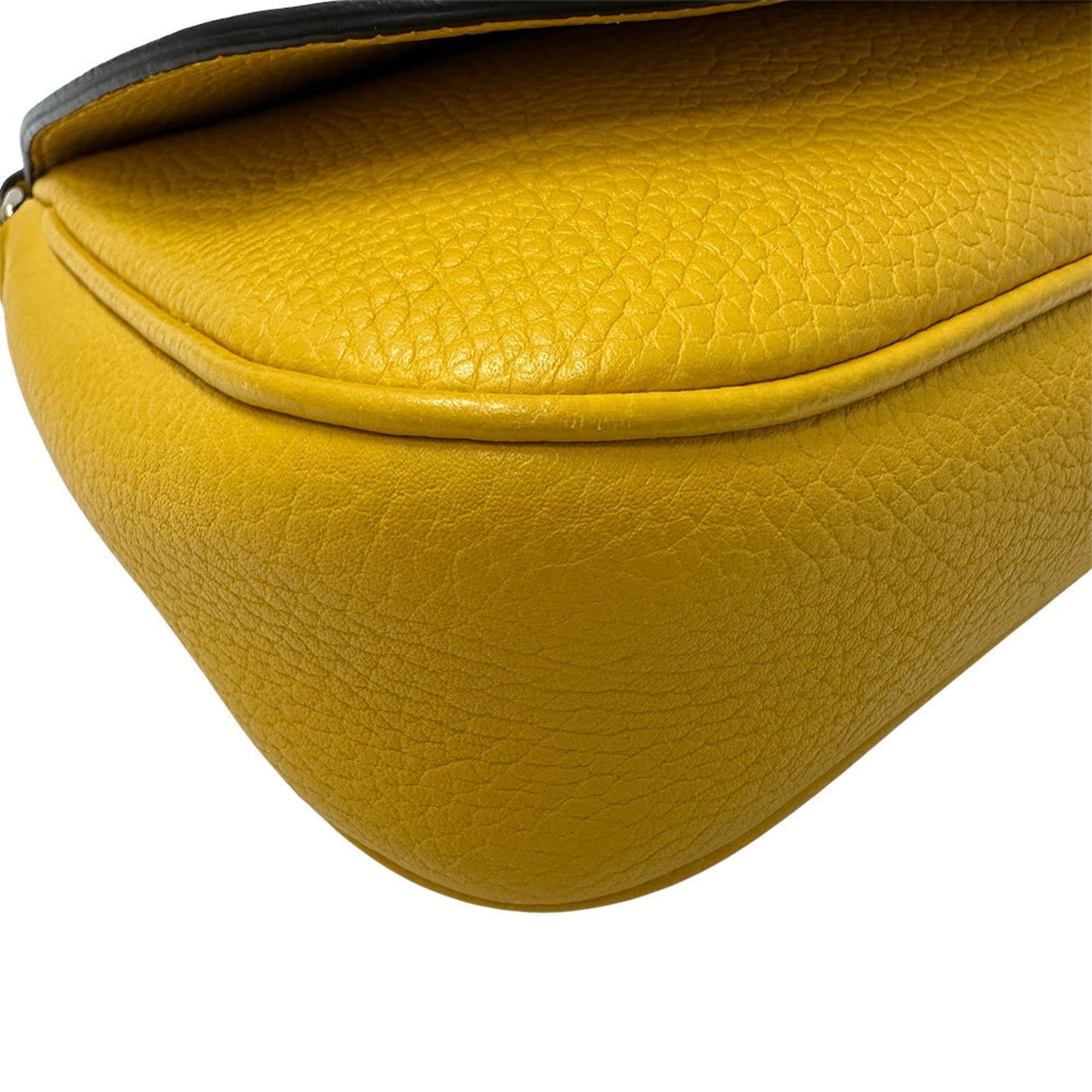 Gucci Soho Yellow Leather Shoulder Bag ( )