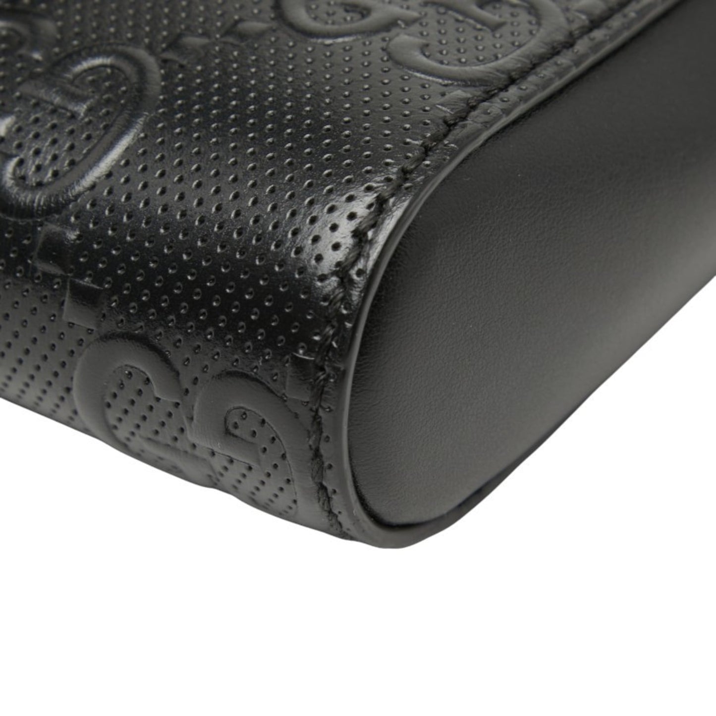 Gucci Black Leather Fanny Pack ( )