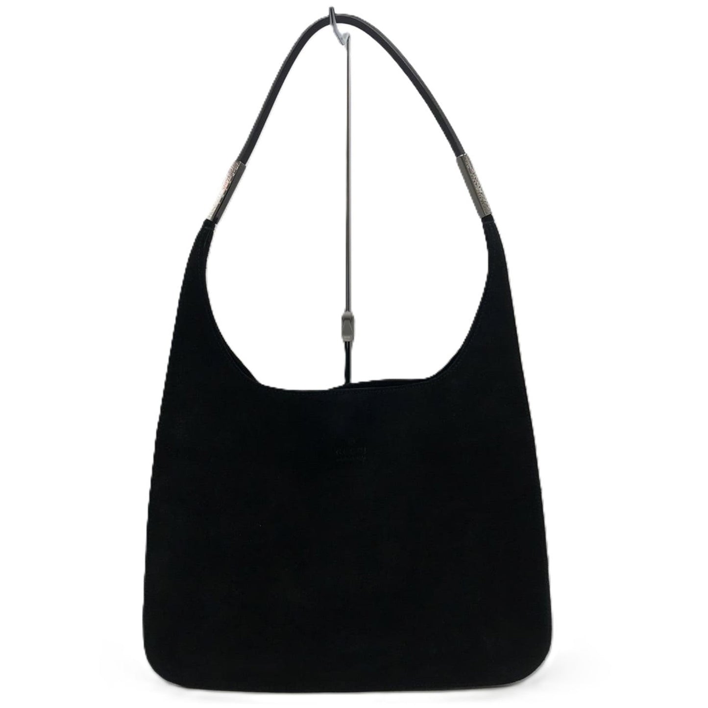 Gucci Black Suede Handbag Shoulder Bag ( )
