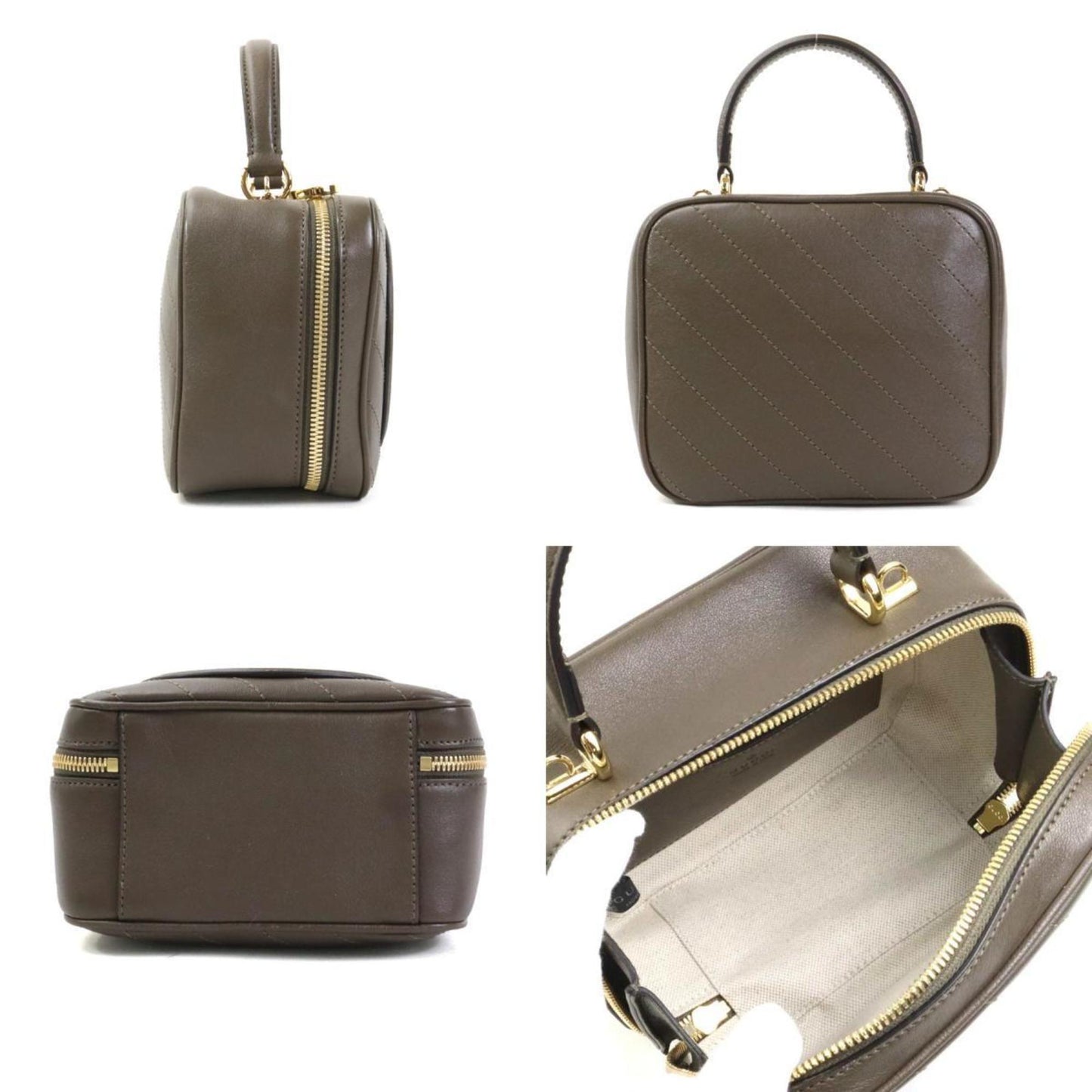 Gucci Khaki Brown Shoulder Bag ( )