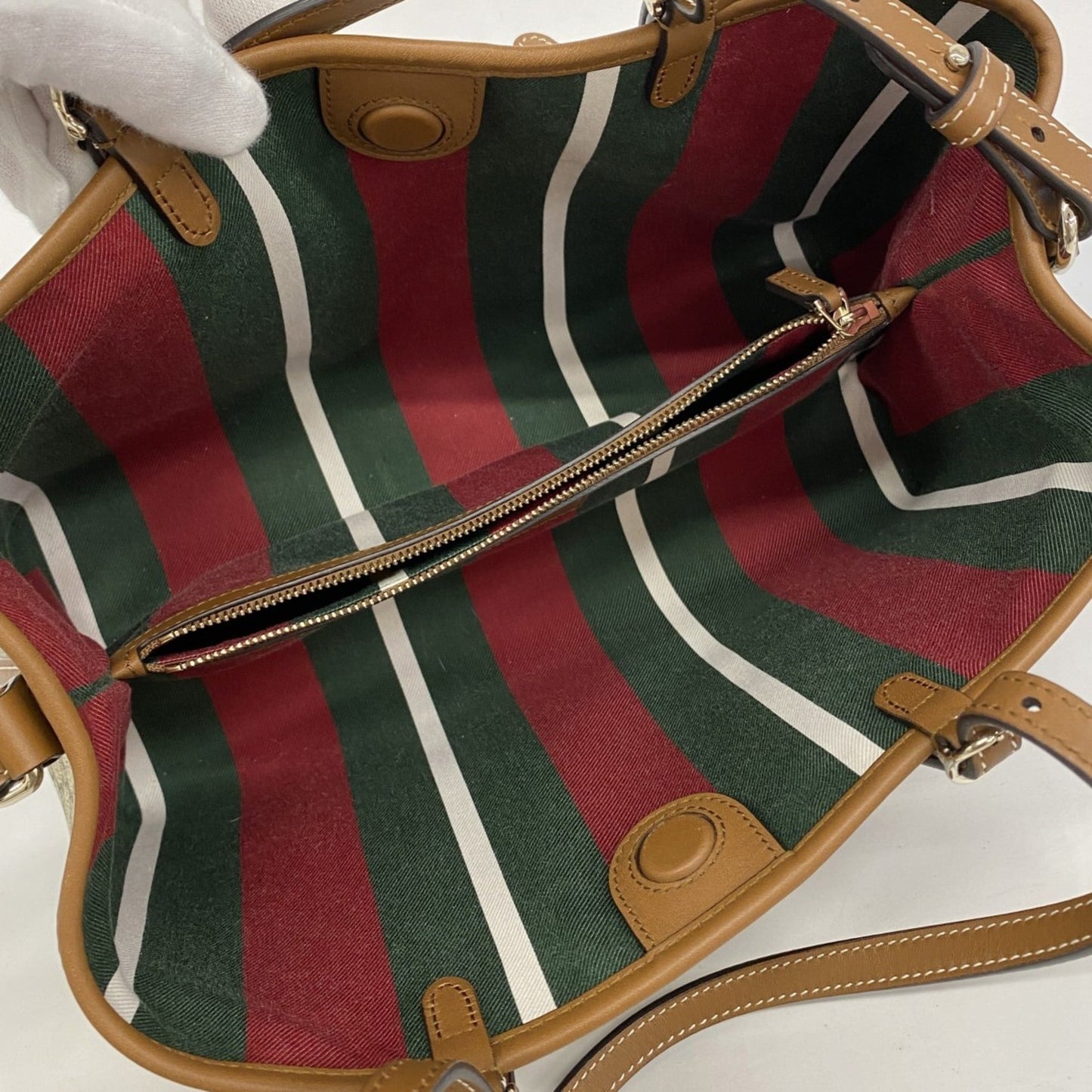 Gucci Brown Pvc Handbag ( )