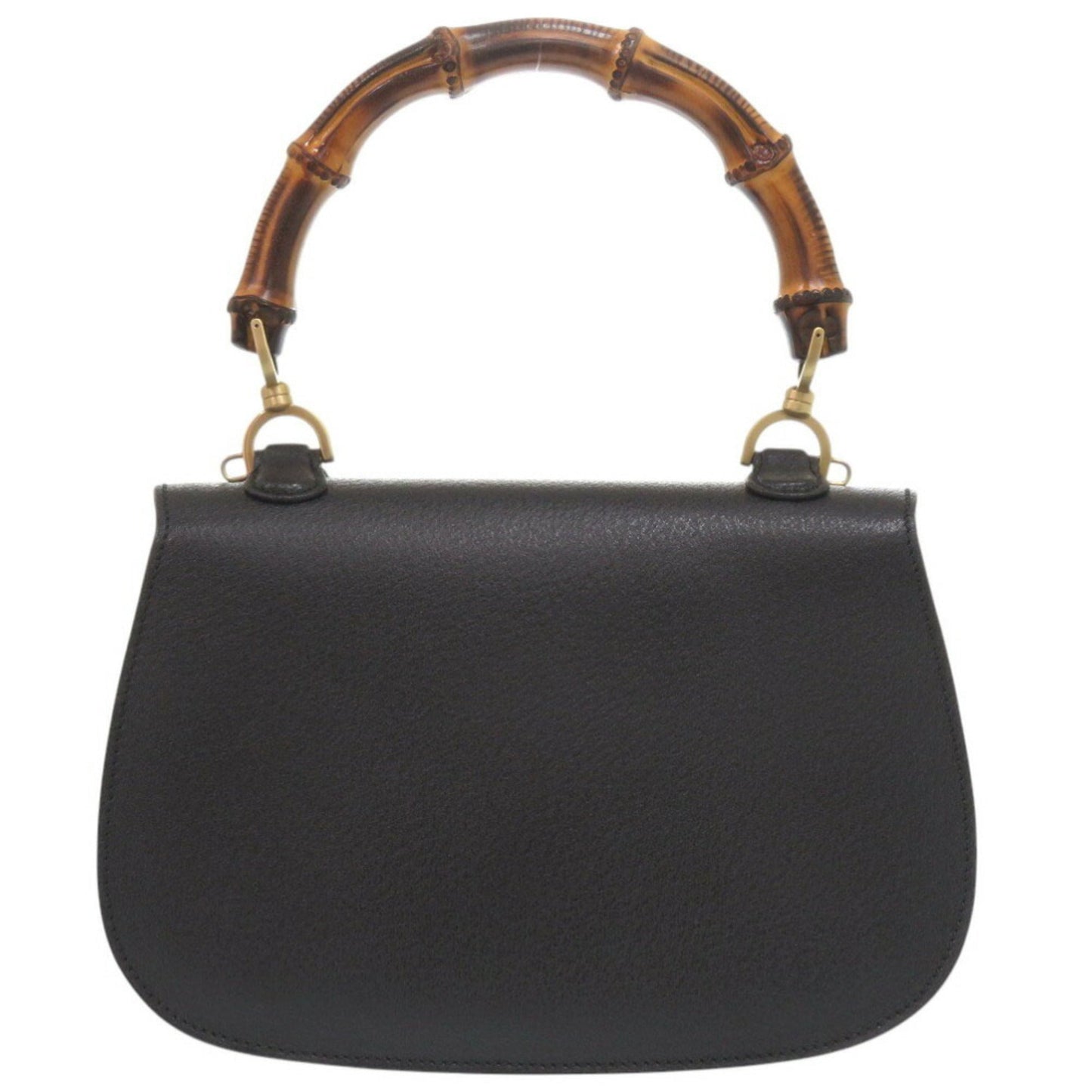 Gucci Black Leather Handbag ( )