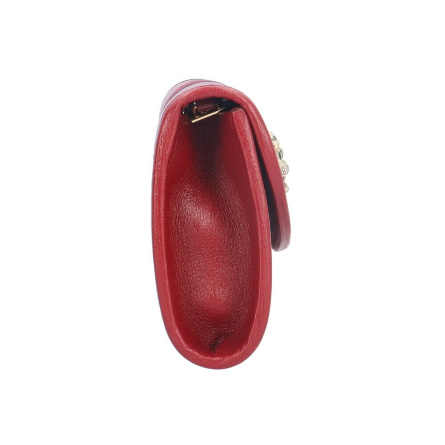 Gucci Red Color Leather Shoulder Bag ( )