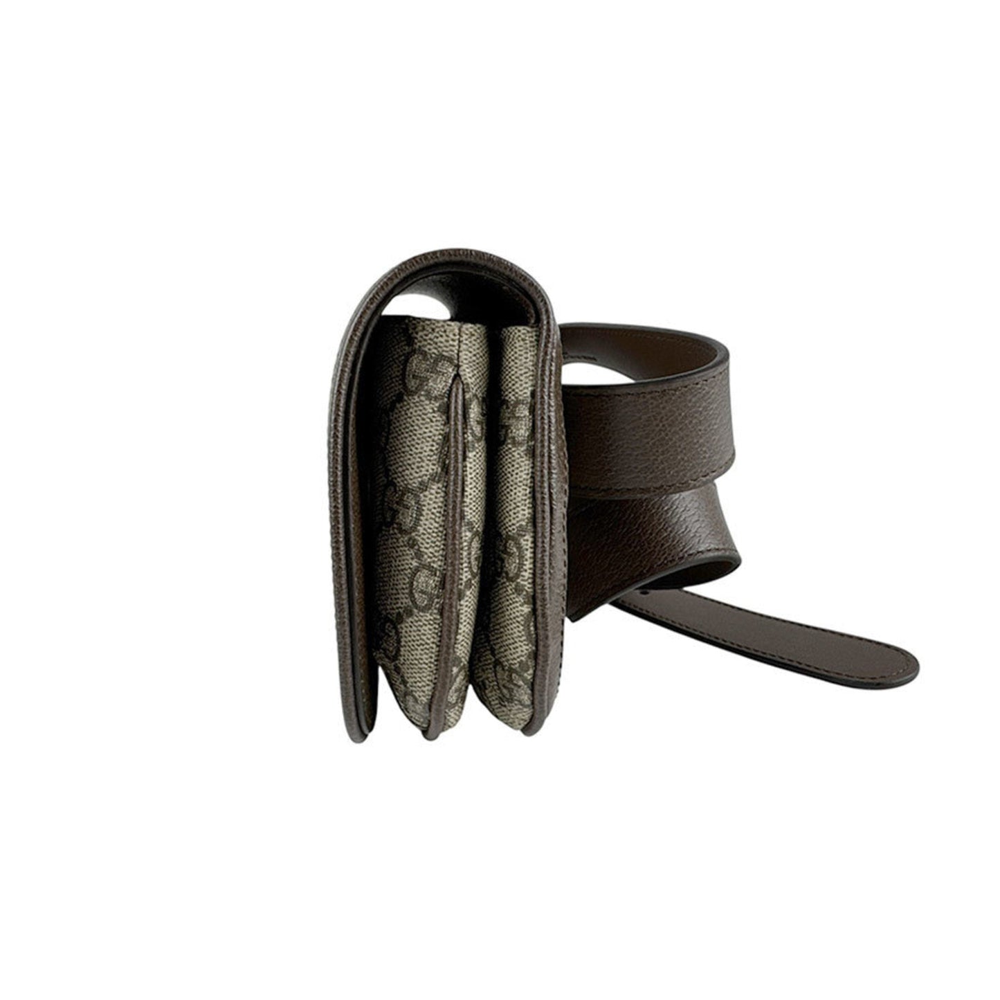 Gucci Brown Gg Supreme Fanny Pack ( )