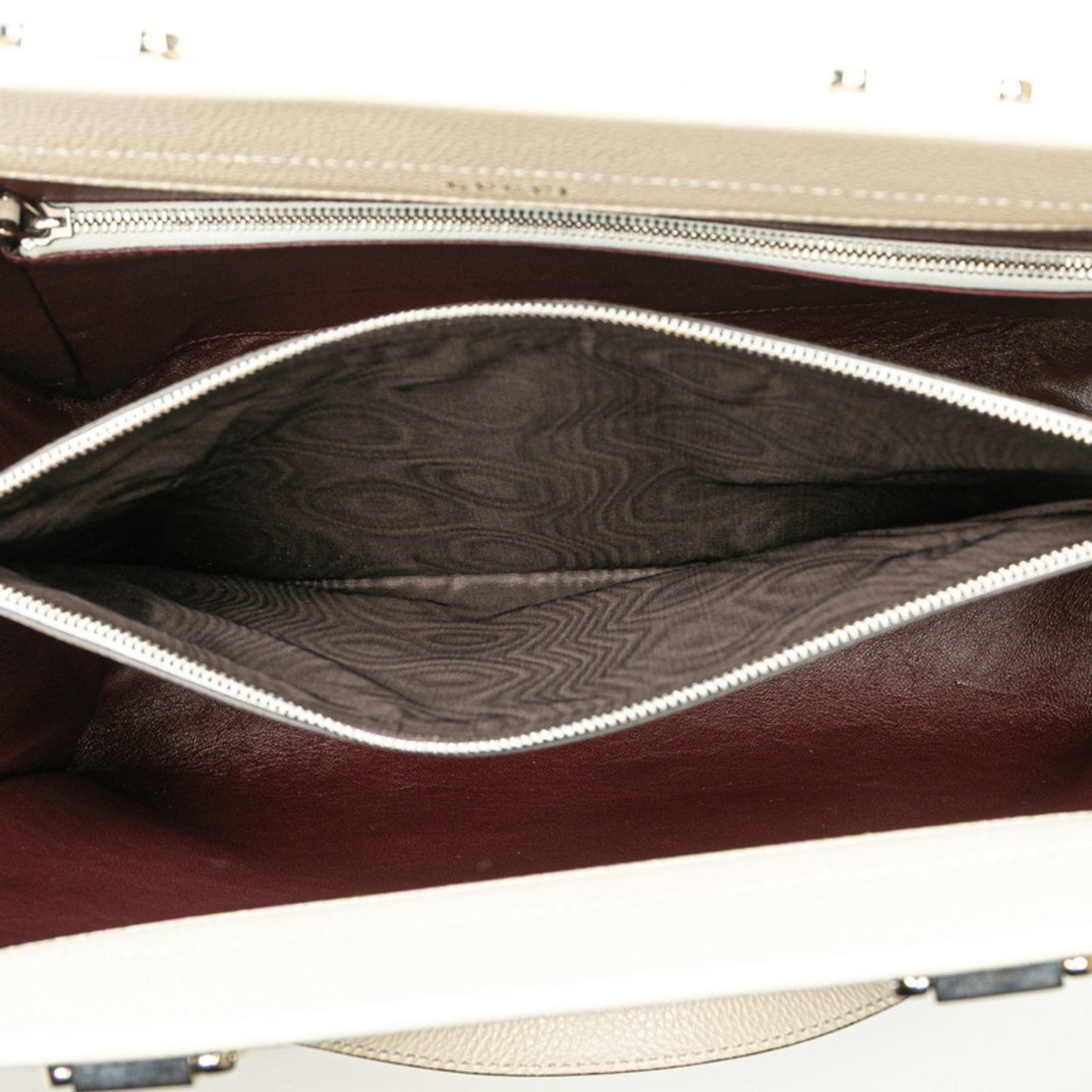 Gucci White Leather Handbag ( )