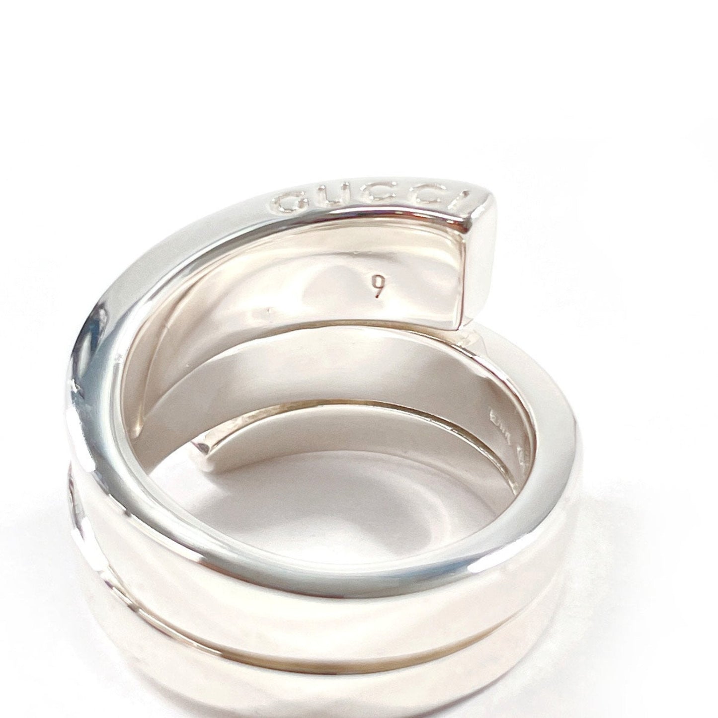 Gucci Silver Silver 925 Band Ring ( )