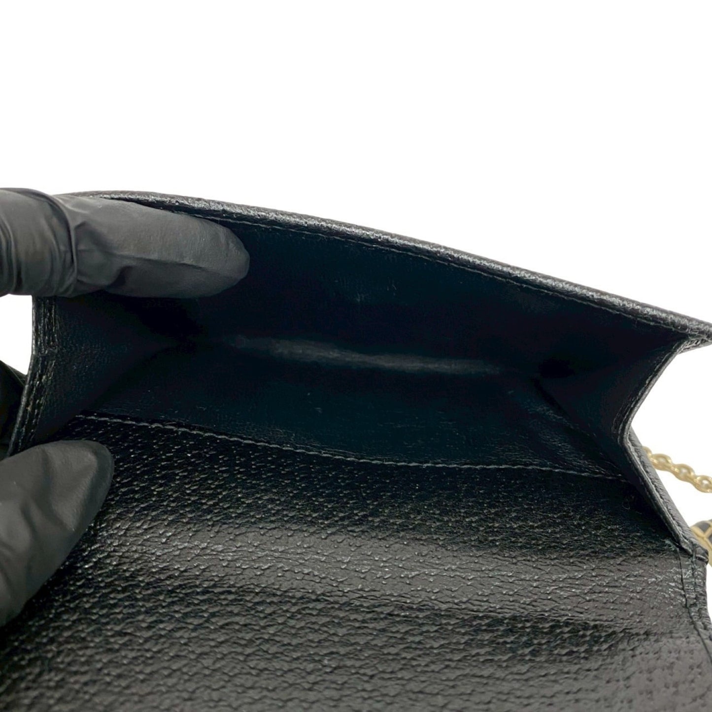 Gucci Black Canvas Leather Wallet (Bi-Fold) ( )