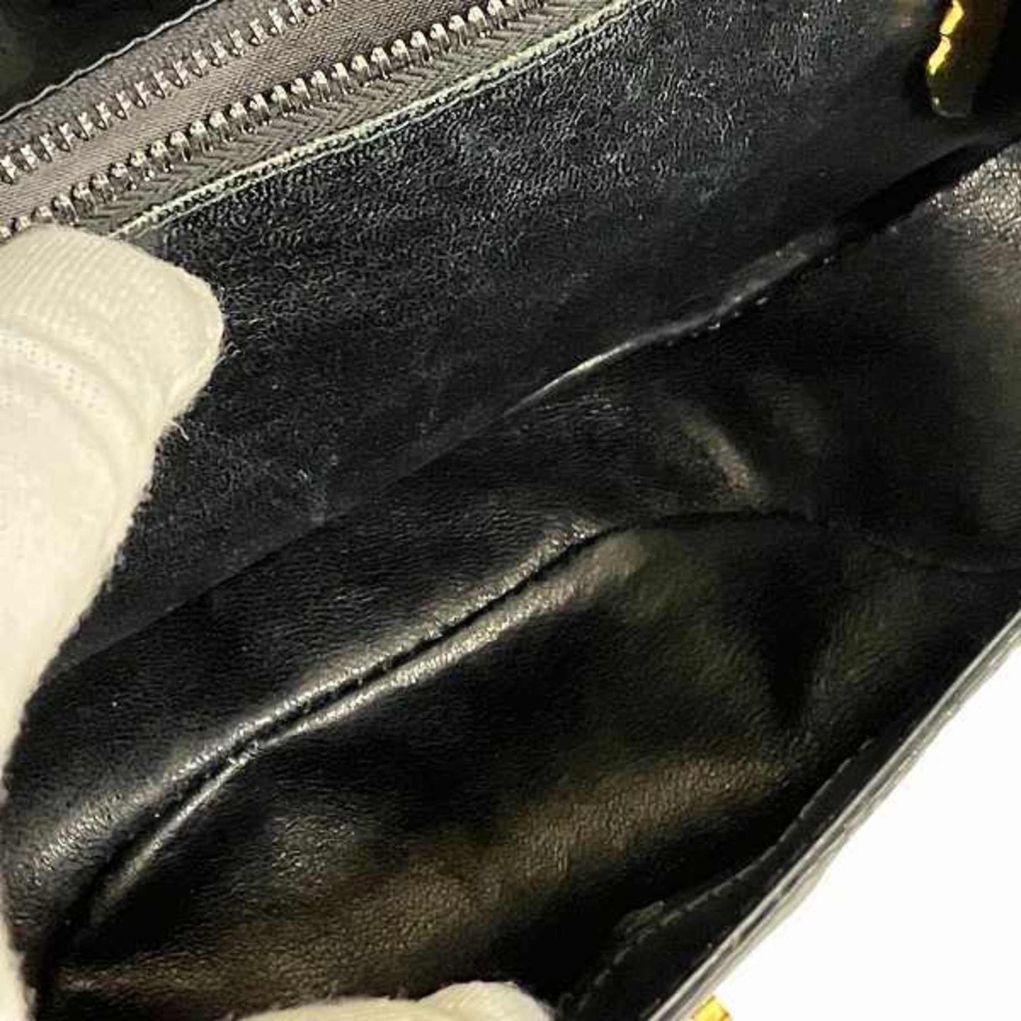 Gucci Black Leather Shoulder Bag ( )