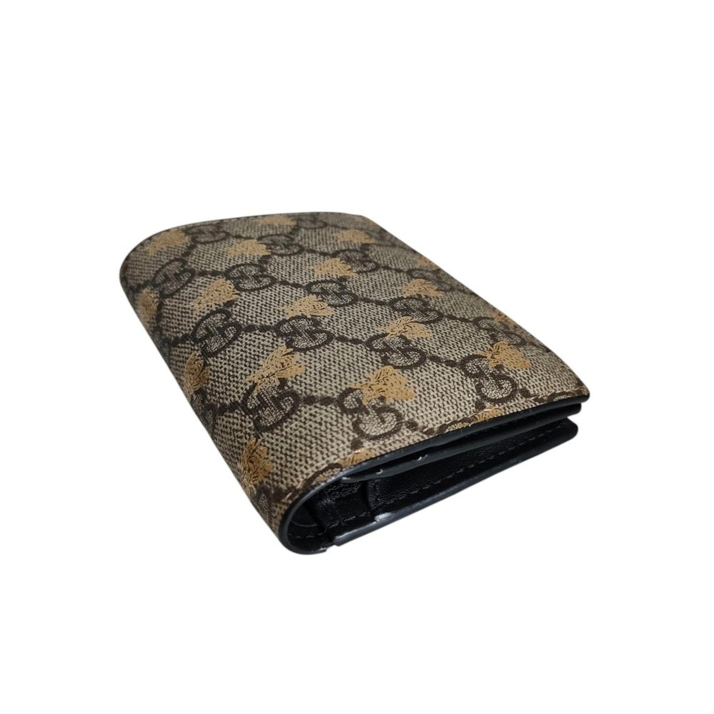 Gucci Beige Brown Gg Supreme Wallet (Bi-Fold) ( )