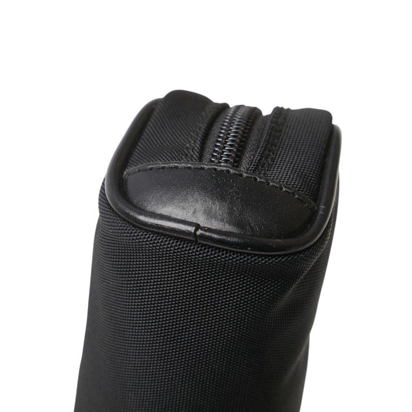 Gucci Black Nylon Leather Pouch ( )