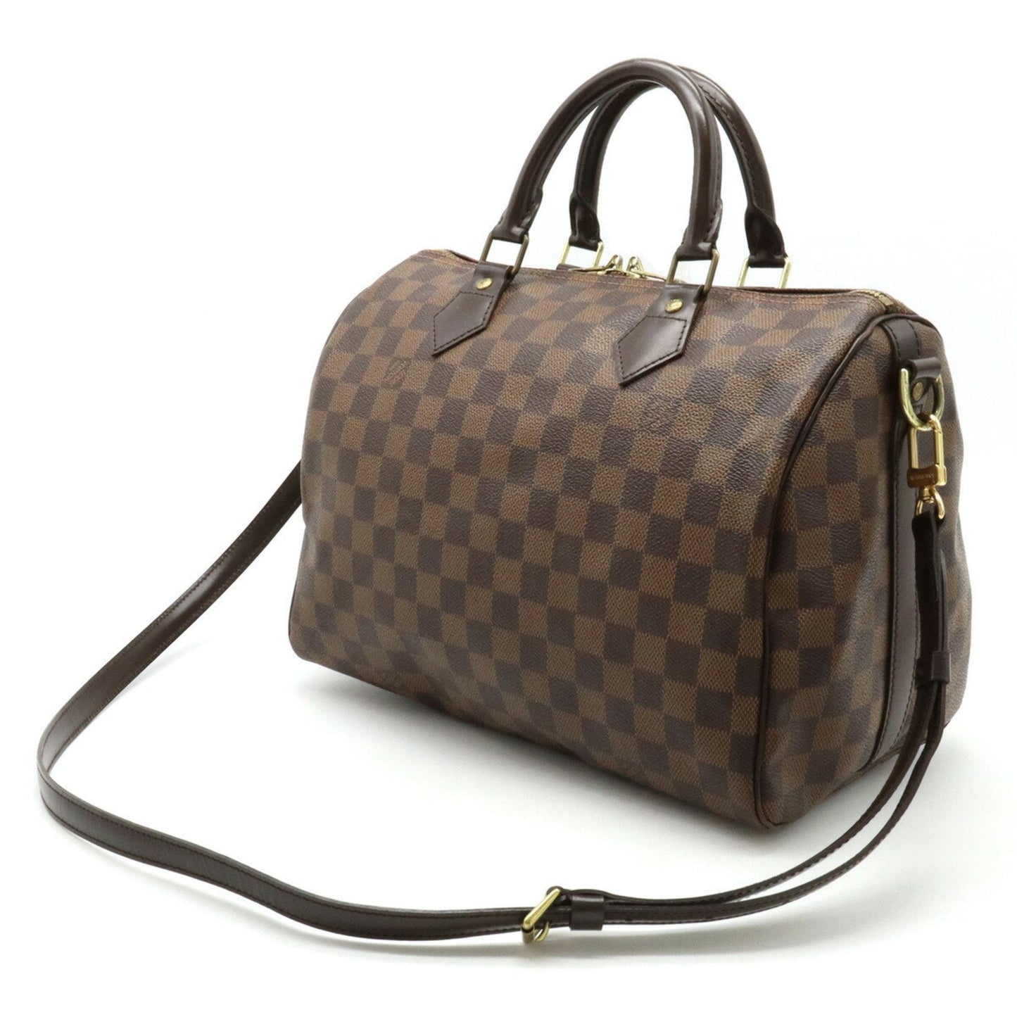LOUIS VUITTON Damier Speedy Bandouliere 30 Handbag Boston Bag Shoulder N41367