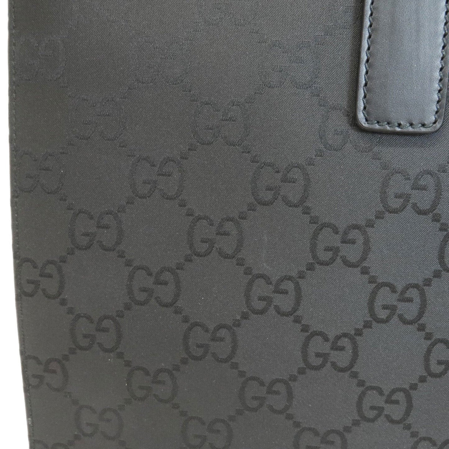 Gucci Black Nylon Canvas Briefcase Handbag ( )