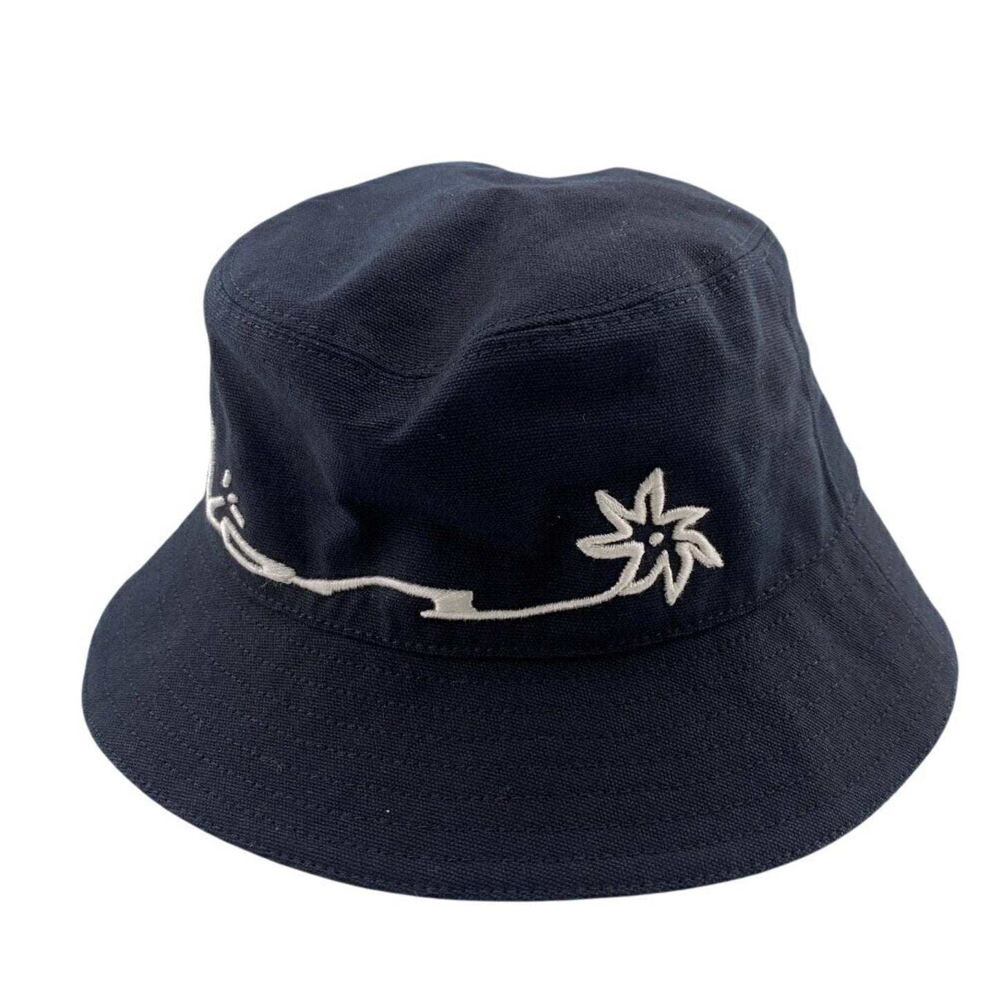 Christian Dior Black Cotton Bucket Hat ()