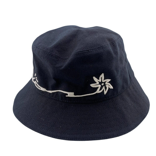 Christian Dior Black Cotton Bucket Hat ()