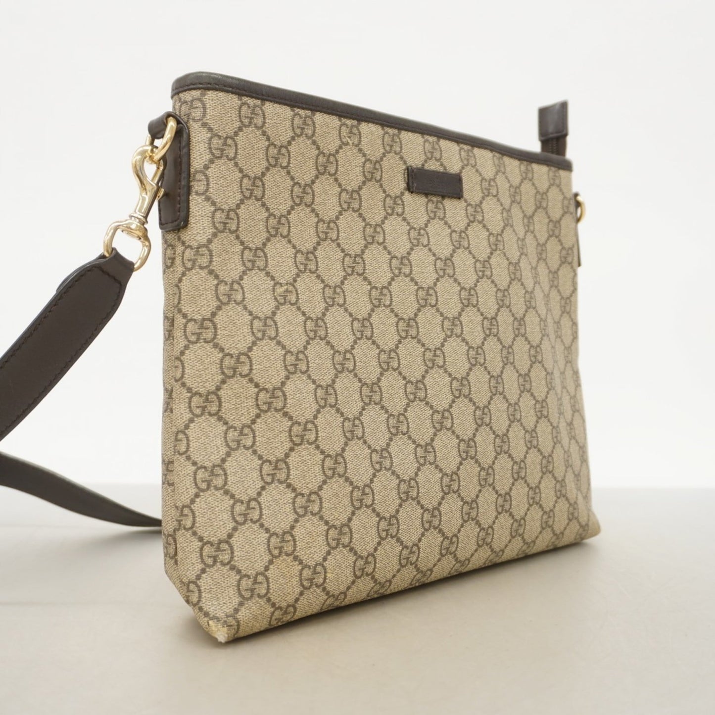 Gucci Brown Pvc Shoulder Bag ( )