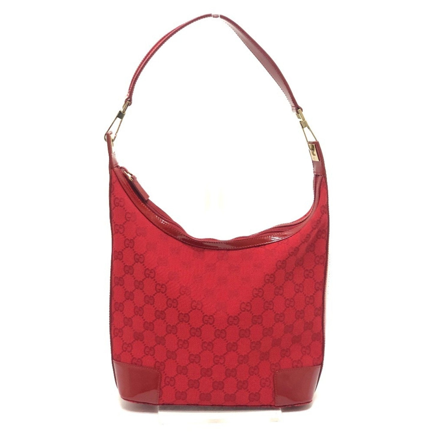 Gucci Gg Canvas Red Color Gg Canvas Handbag Shoulder Bag ( )