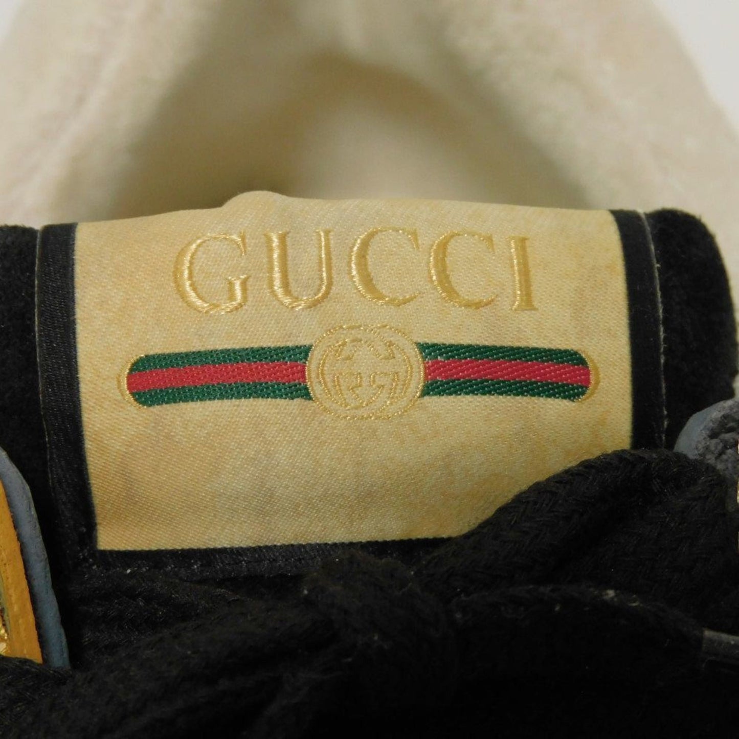 Gucci Multi-Color Yellow Sneakers ( )