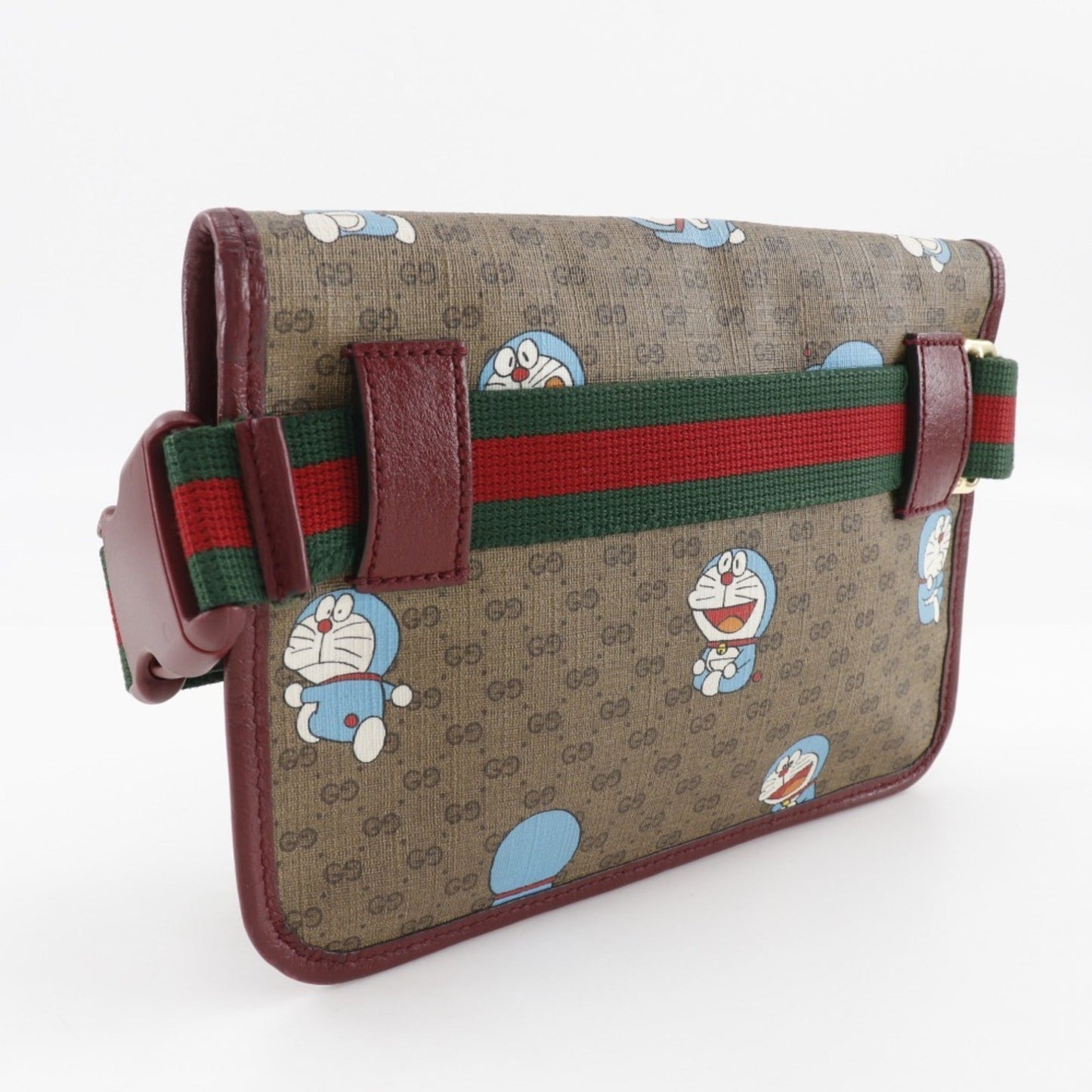 Gucci Brown Gg Supreme Canvas Fanny Pack Sling Bag