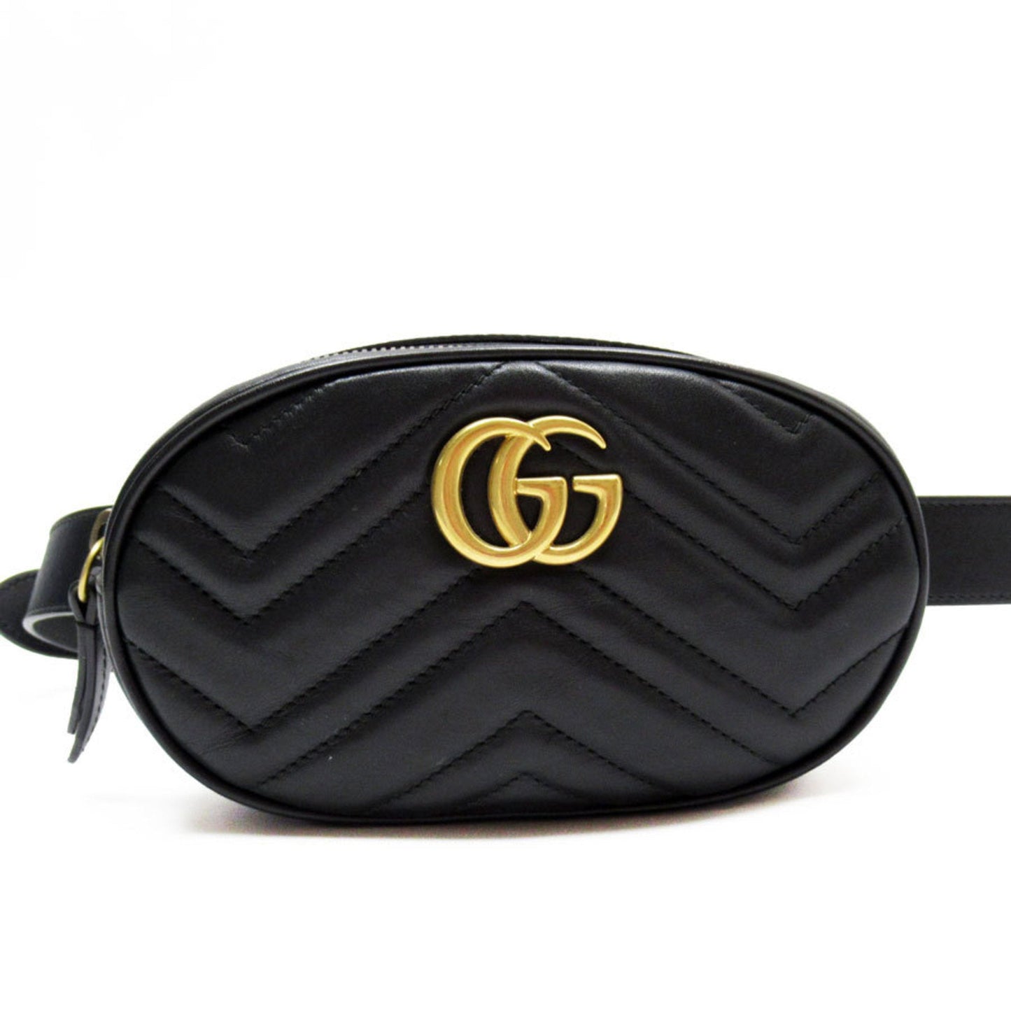 Gucci Black Leather Fanny Pack