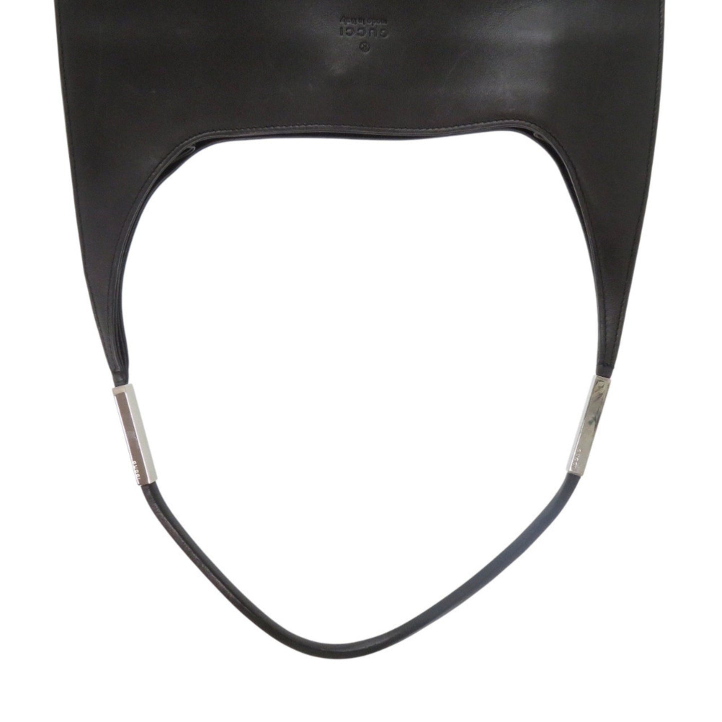 Gucci Black Leather Shoulder Bag ( )