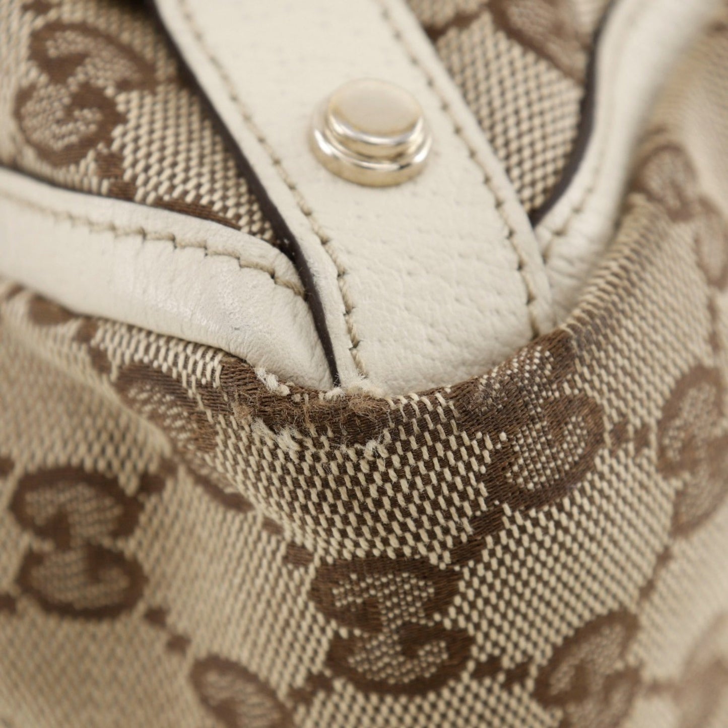 Gucci Abbey Brown Gg Canvas Tote Bag ( )