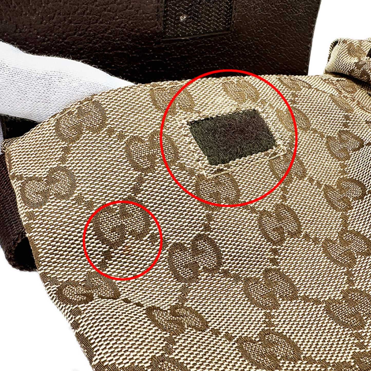 Gucci Gg Canvas Beige Brown Gg Canvas Fanny Pack Sling Bag ( )