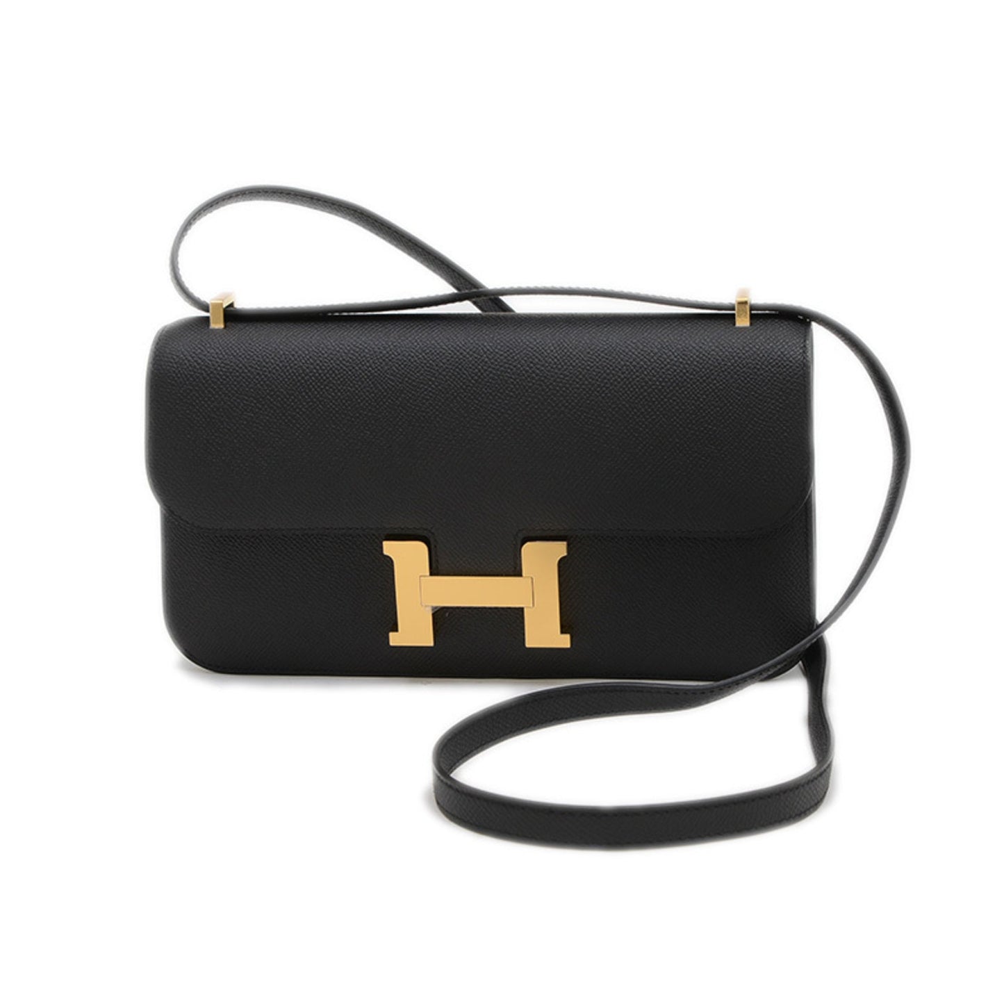 Hermes Constance Black Epsom Leather Shoulder Bag ( )