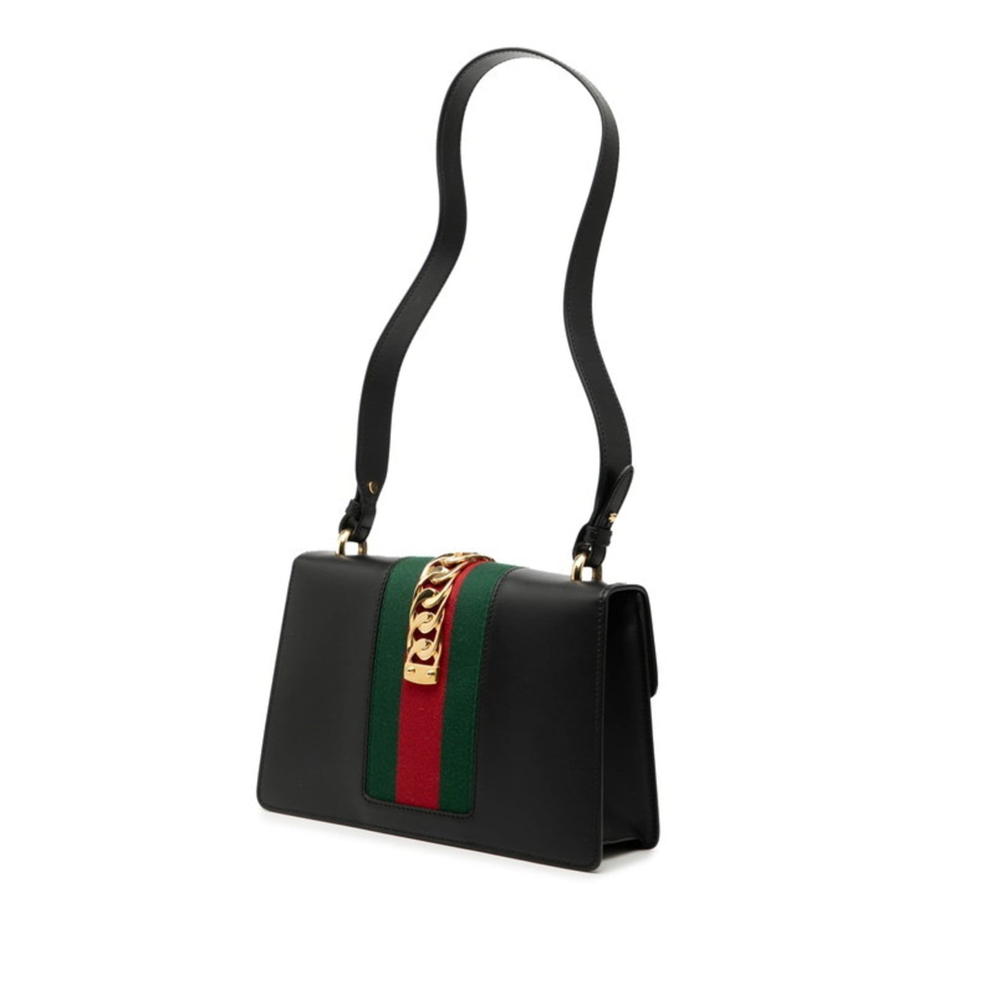 Gucci Multi-Color White Leather Shoulder Bag ( )