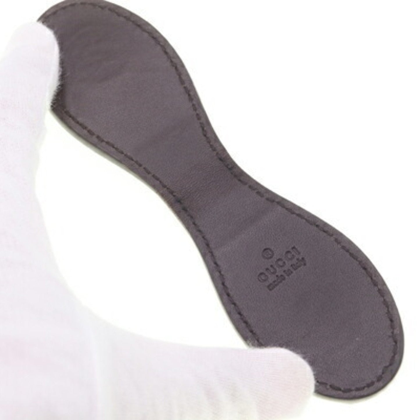 Gucci Dark Brown Leather Money Clip ( )