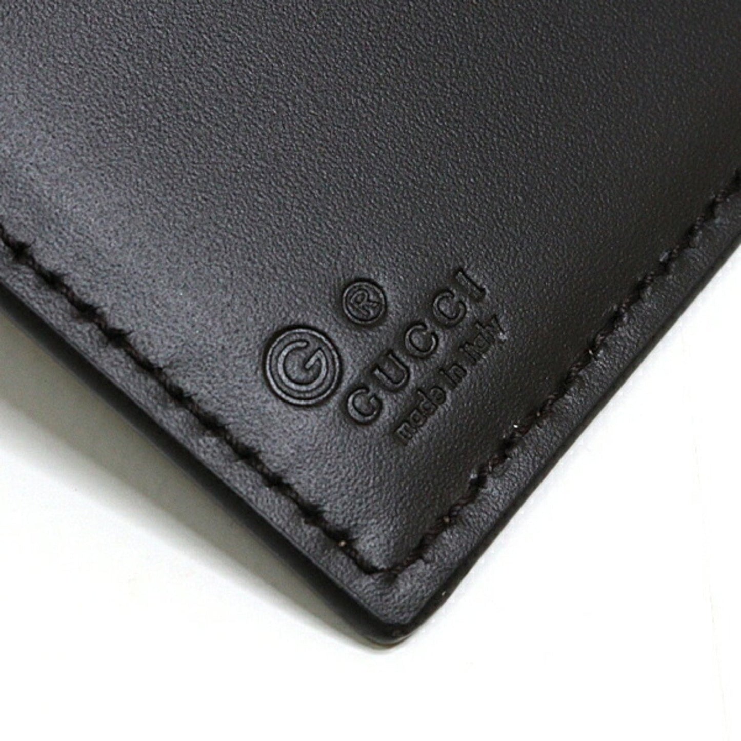 Gucci Beige Green Red Color Gg Supreme Leather Wallet (Bi-Fold) ( )