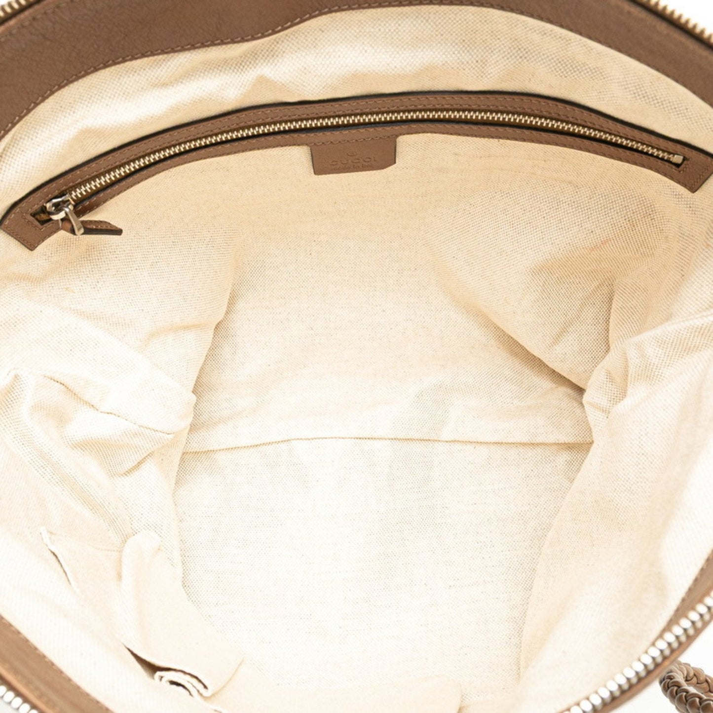 Gucci Brown Leather Shoulder Bag ( )