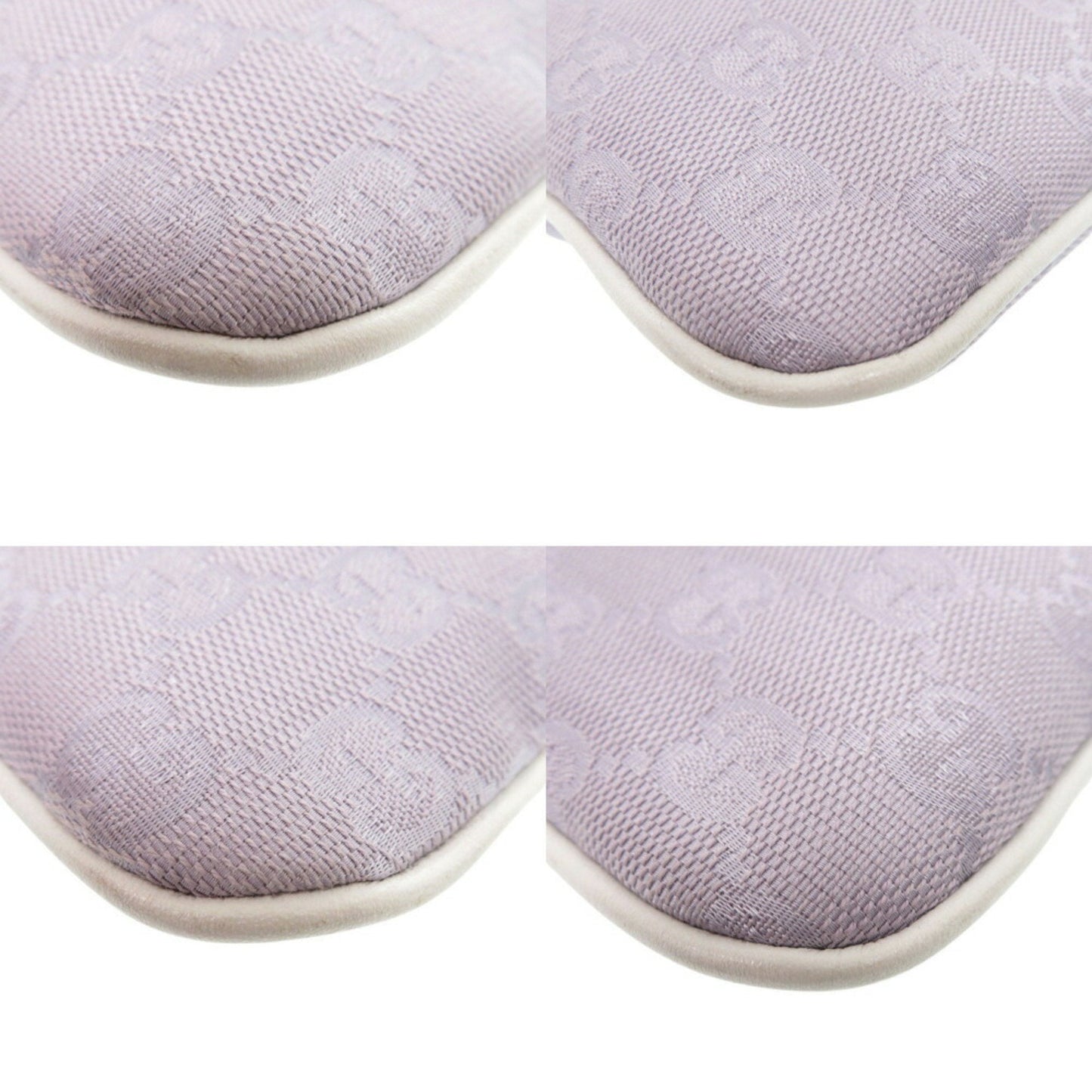 Gucci Gg Canvas Purple White Gg Canvas Shoulder Bag ( )