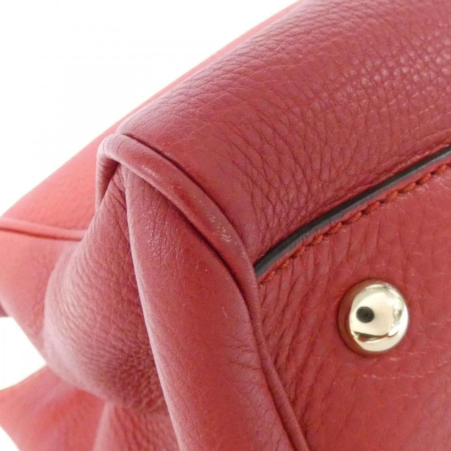 Gucci Dark Red Leather Handbag ( )