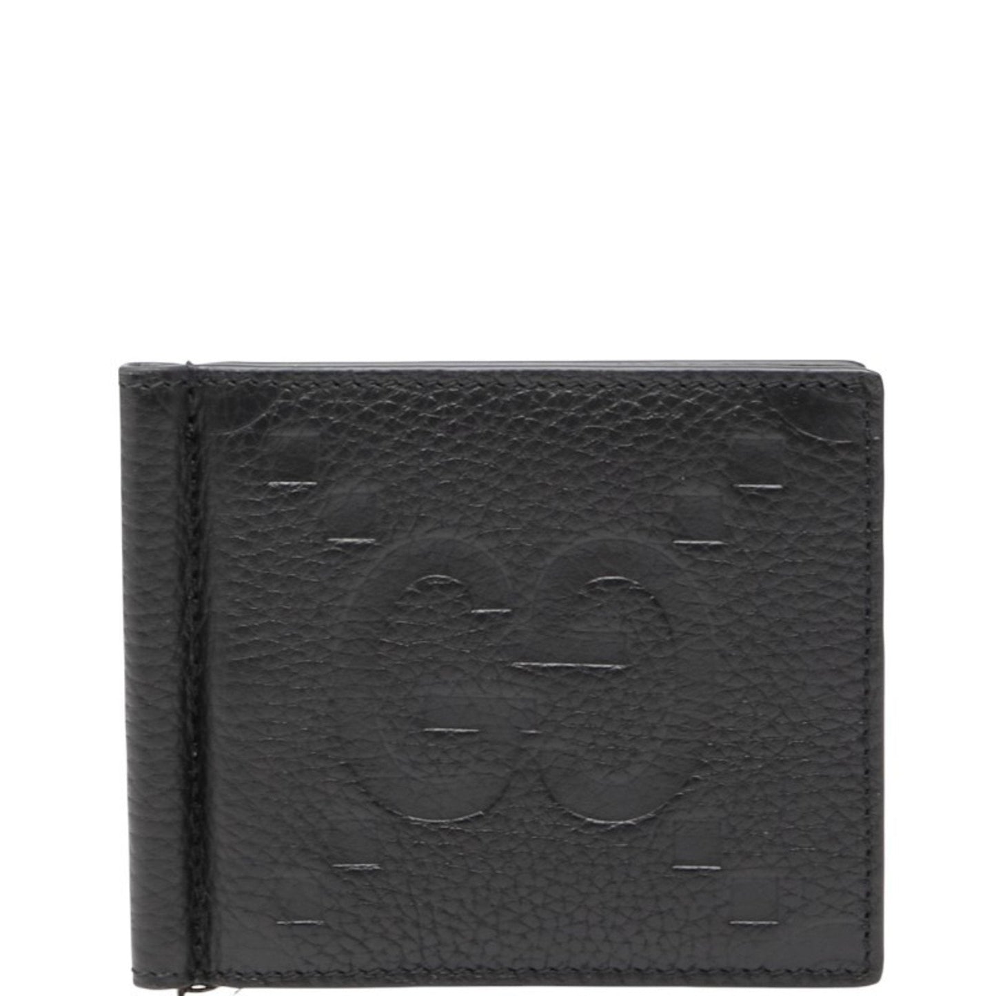 Gucci Black Leather Money Clip ( )