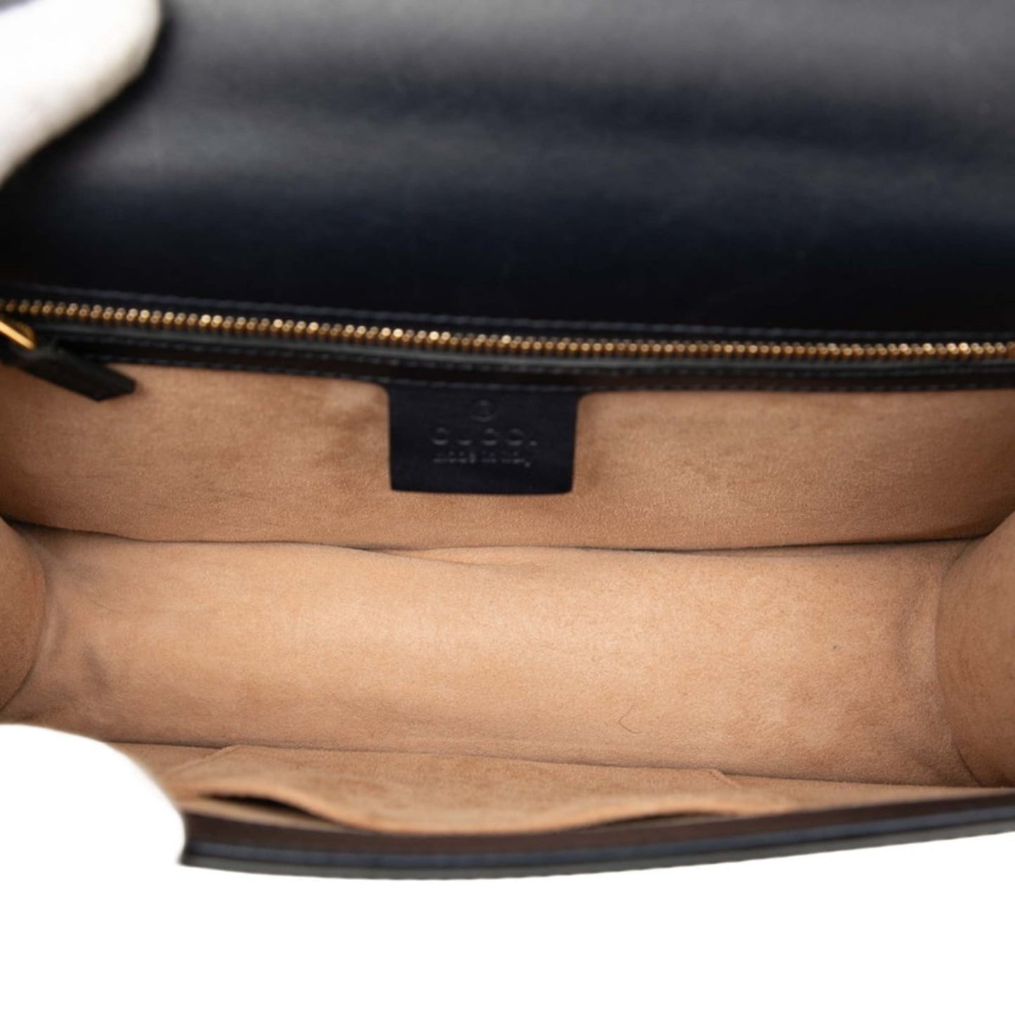 Gucci Navy Leather Shoulder Bag ( )