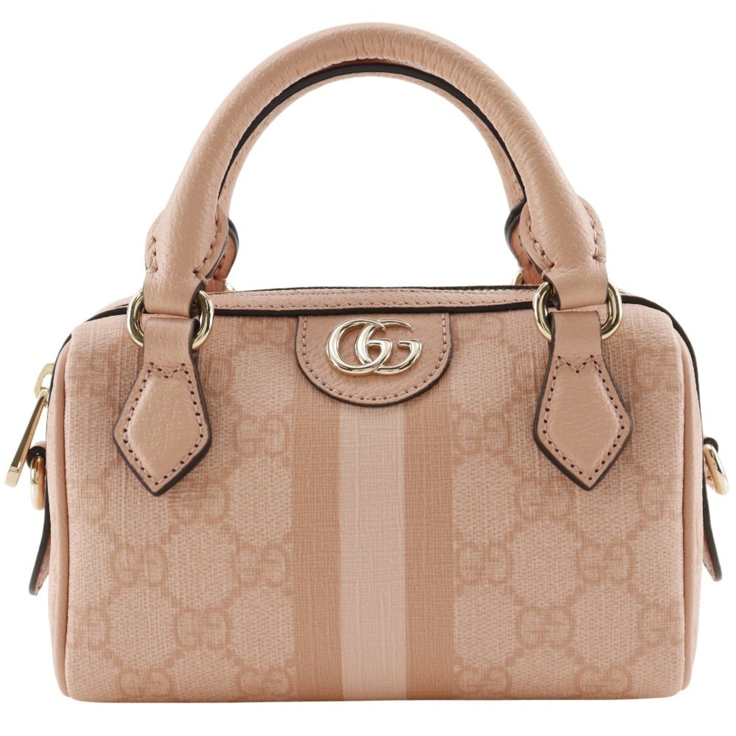 Gucci Ophidia Dusty Pink Gg Supreme Handbag ( )