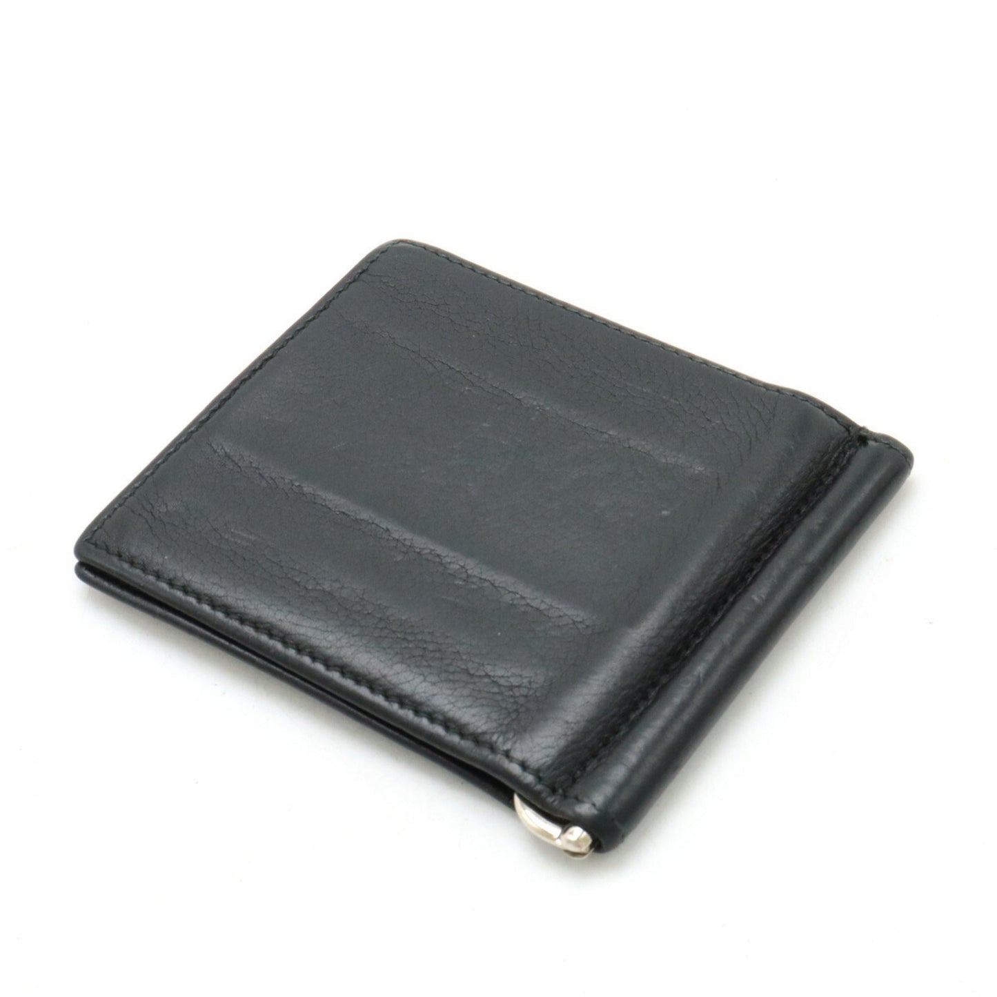 Gucci Black Leather Money Clip ( )