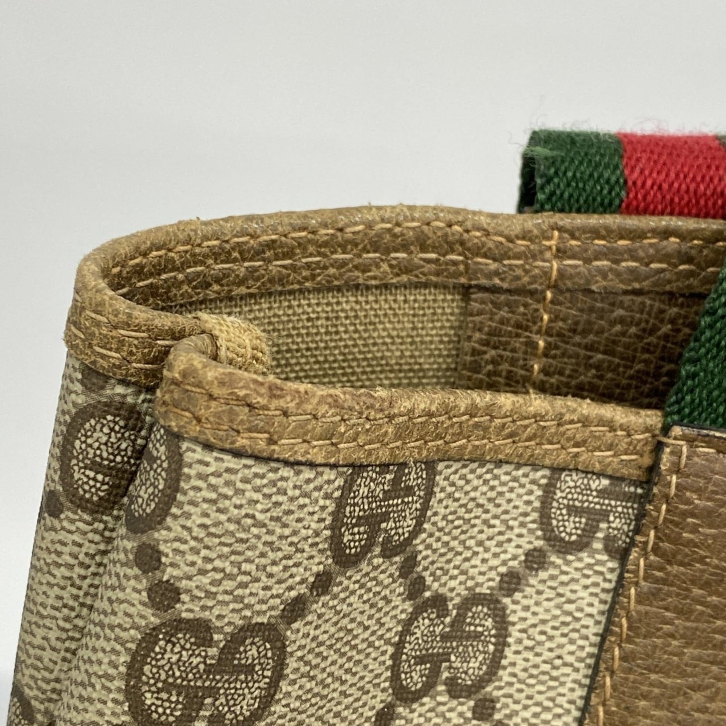 Gucci Brown Pvc Tote Bag ( )
