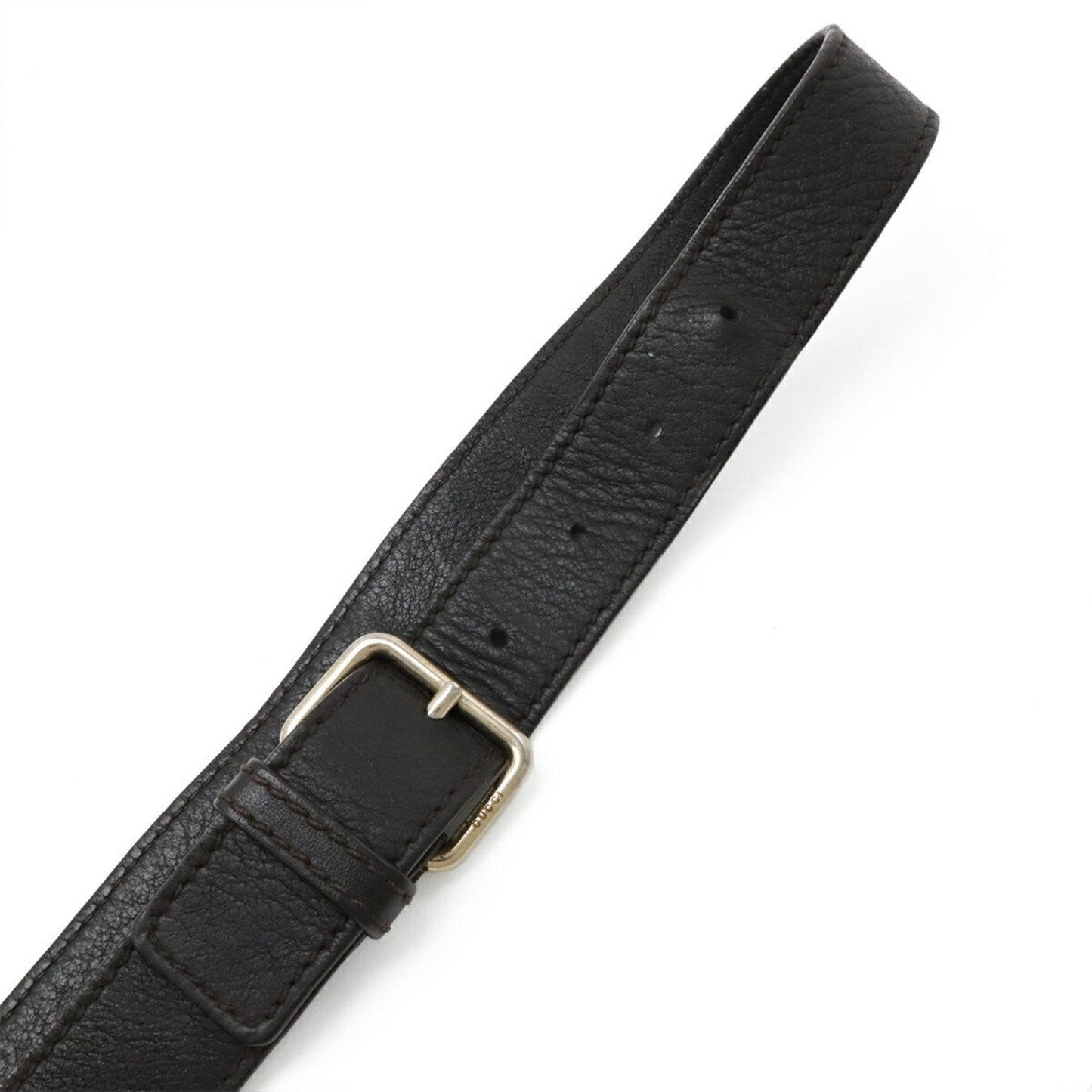 Gucci Black Leather Shoulder Bag ( )