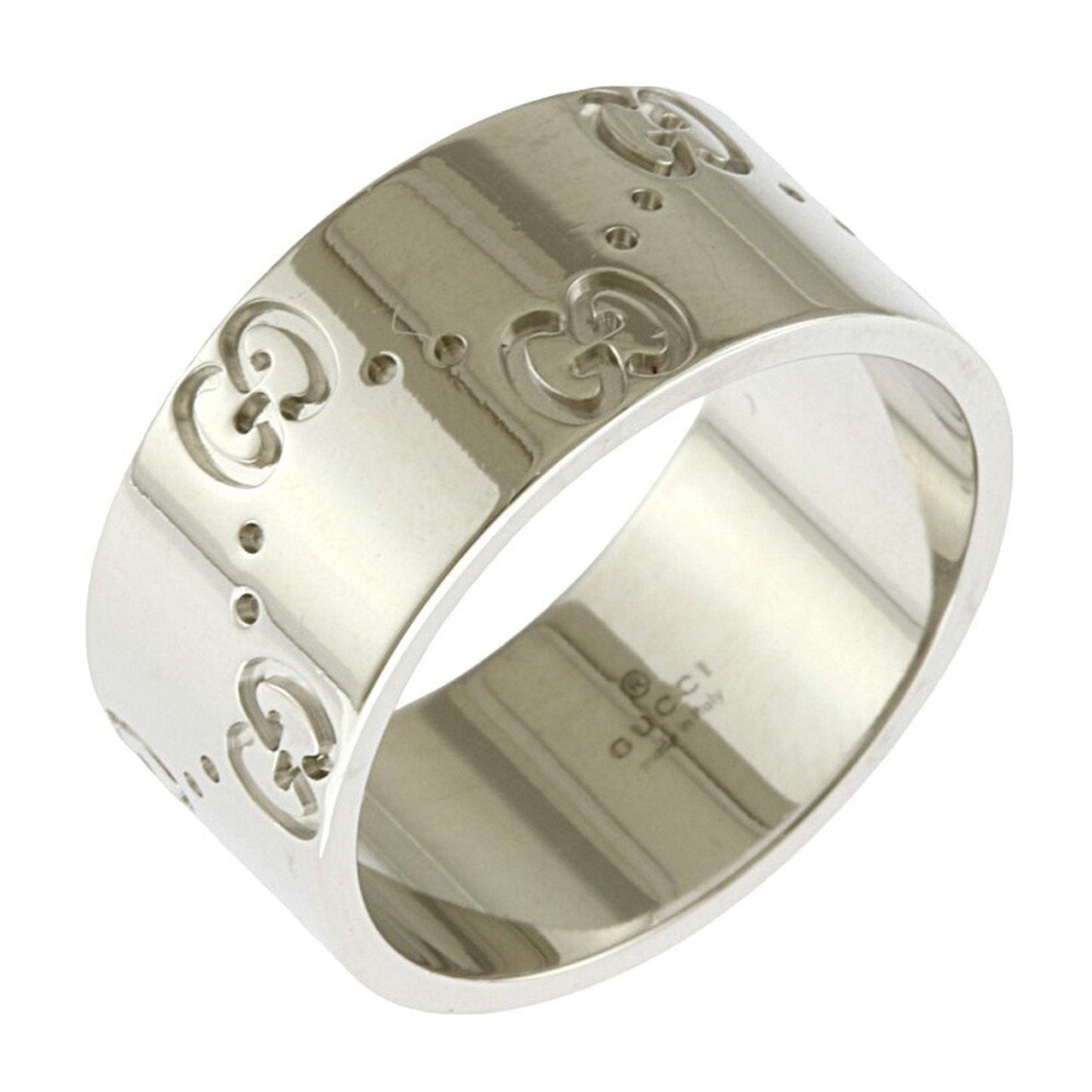 Gucci Icon White Gold White Gold (18K) Band Ring