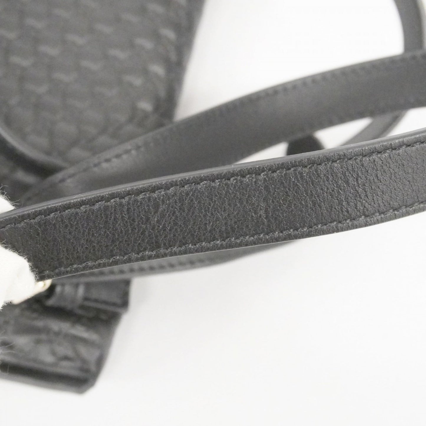 Gucci Black Leather Backpack ( )