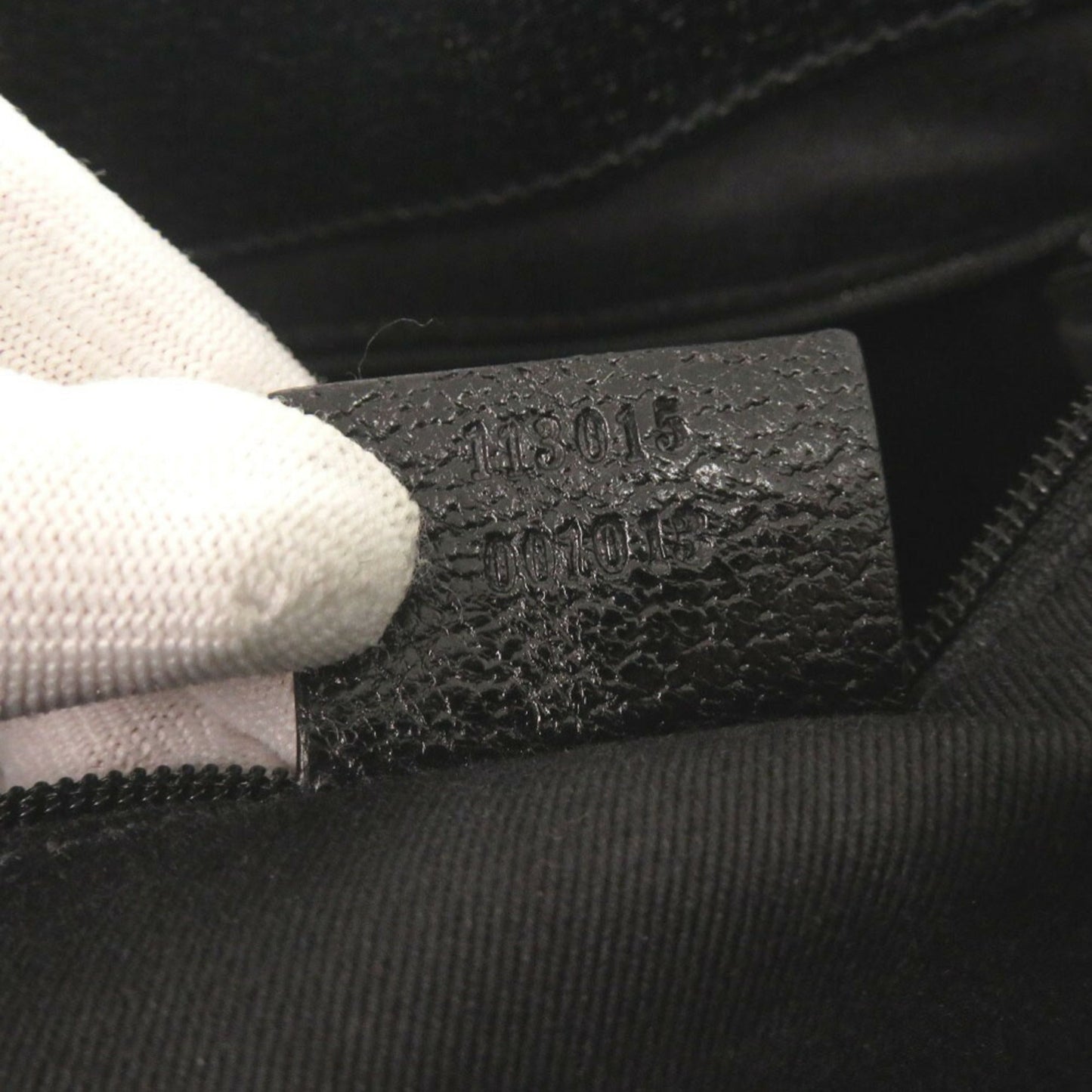 Gucci Black Gg Canvas Handbag Tote Bag ( )