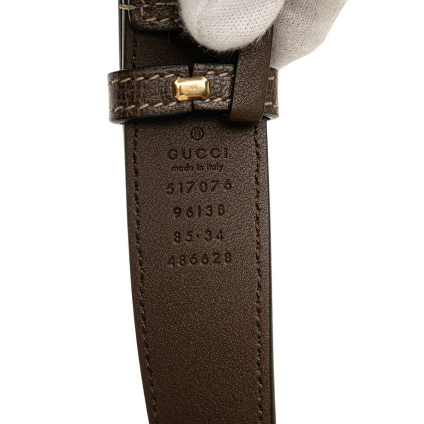 Gucci Ophidia Beige Brown Pvc Leather Fanny Pack ( )