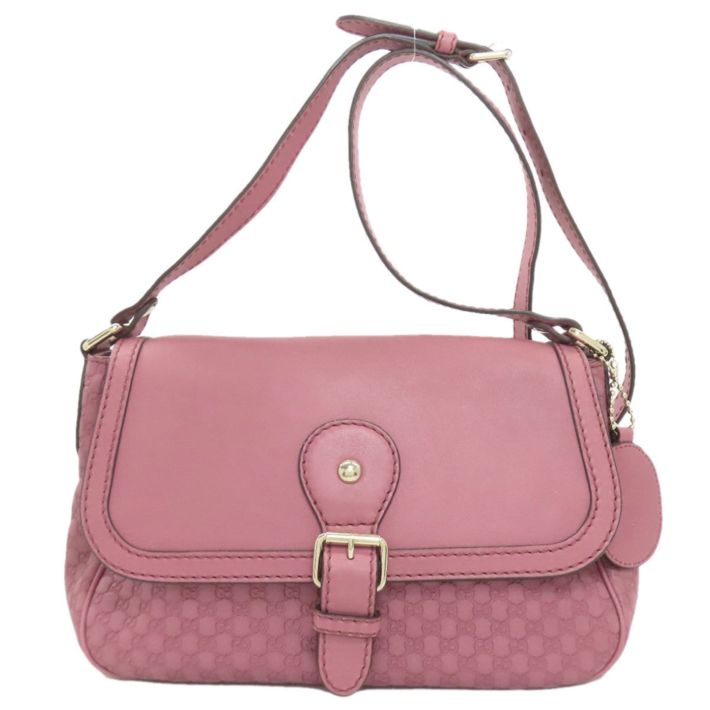 Gucci Pink Leather Shoulder Bag ( )