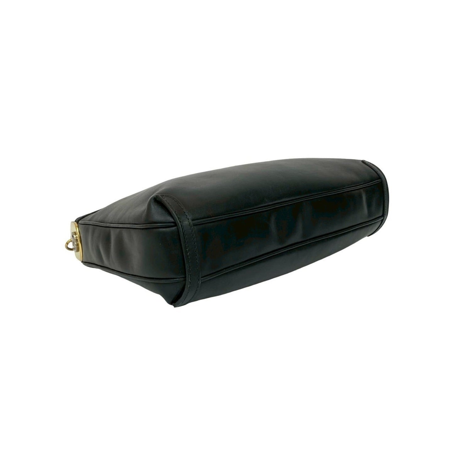 Gucci Black Leather Shoulder Bag ( )